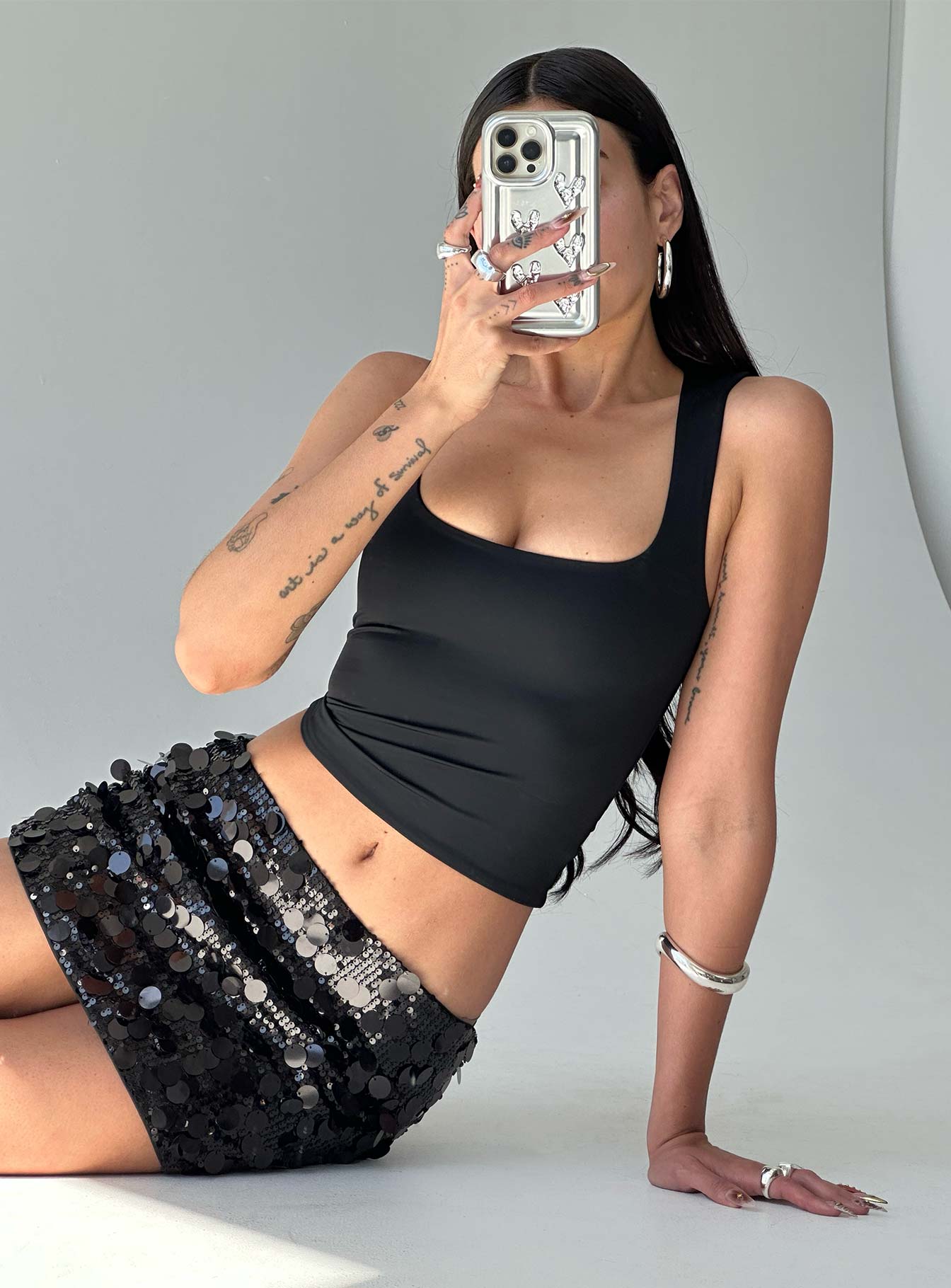 Zoe Top Black - Image 2