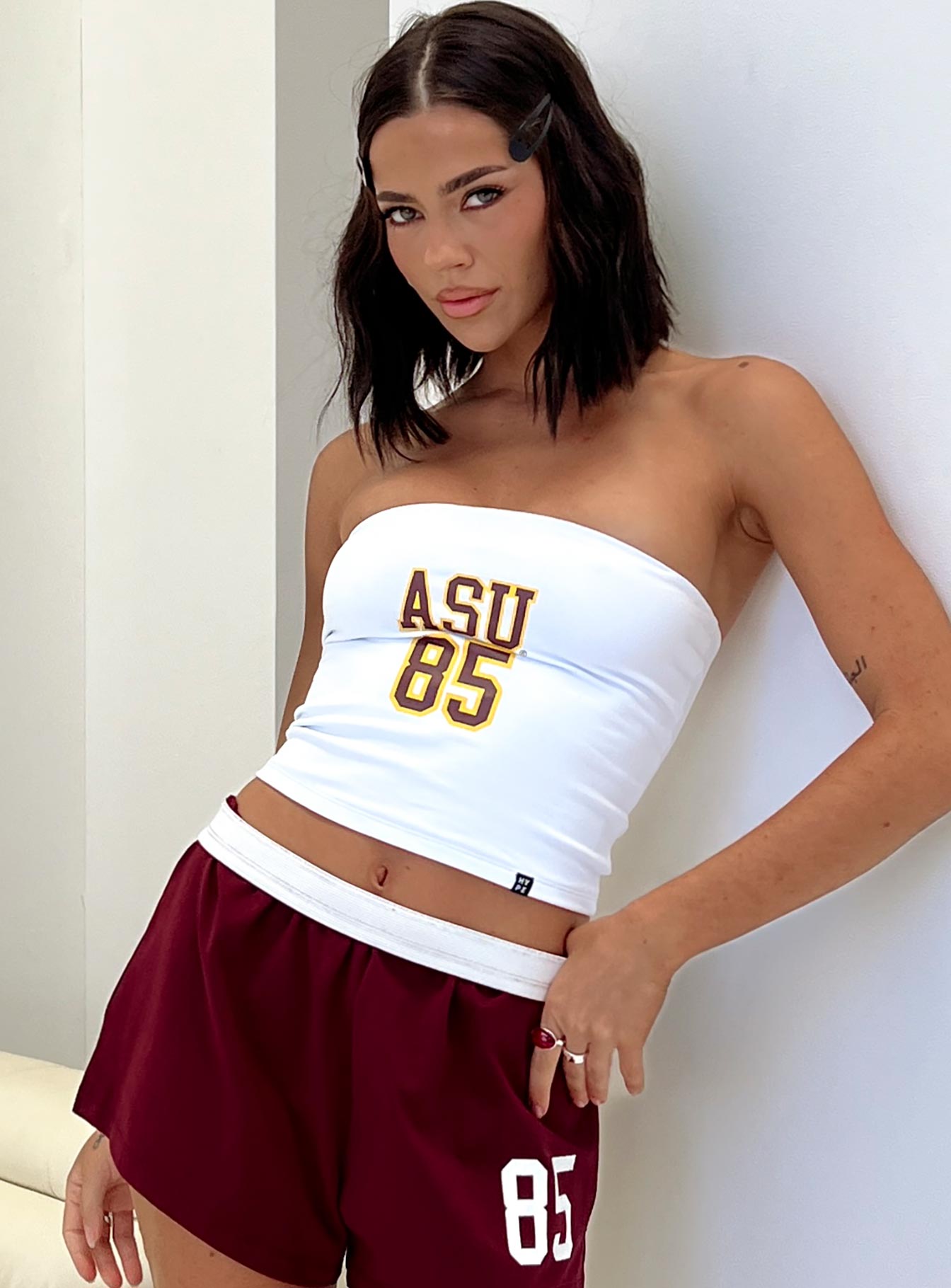 Asu Tube Top White