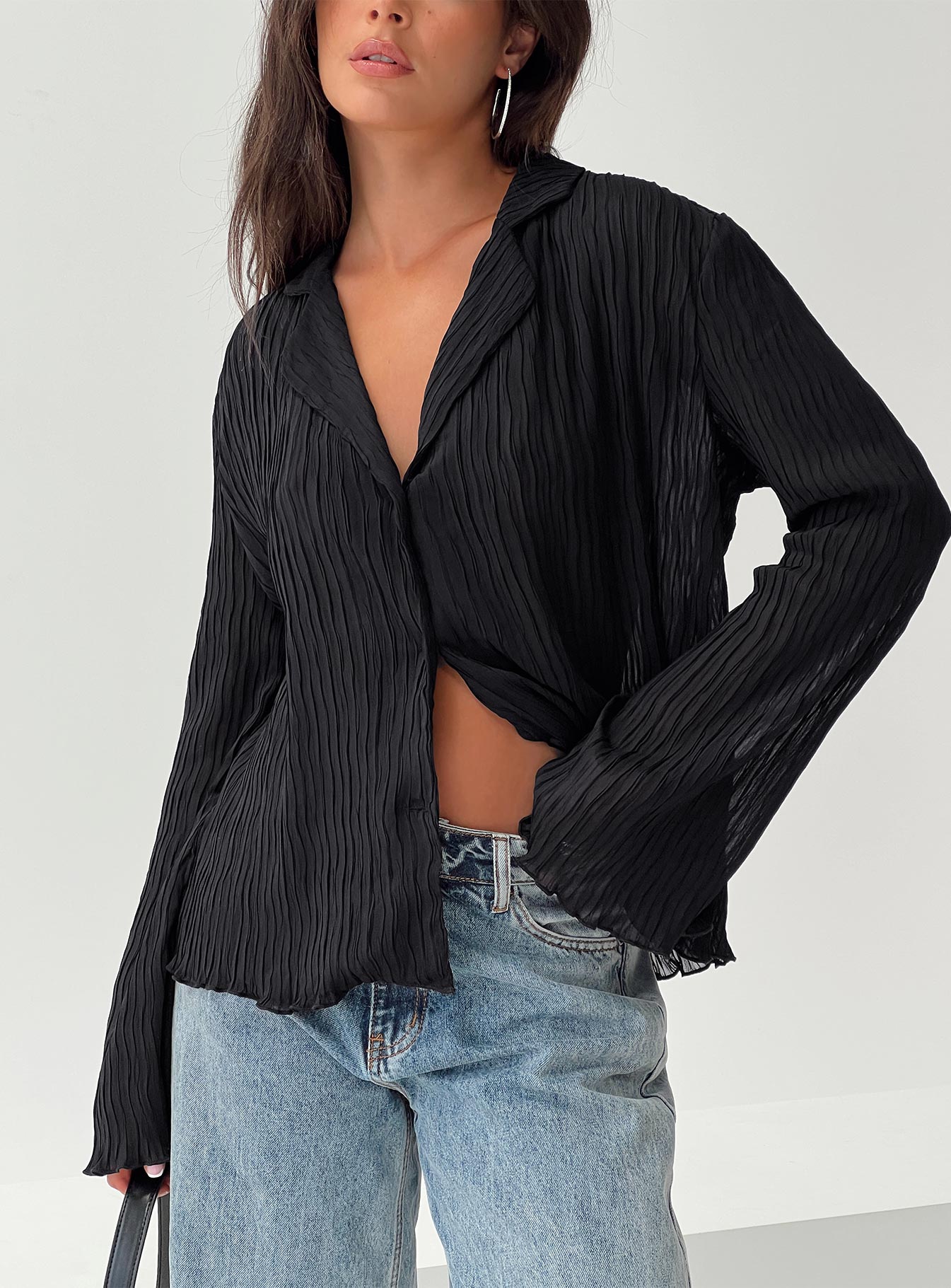 Selma Shirt Black - Image 8