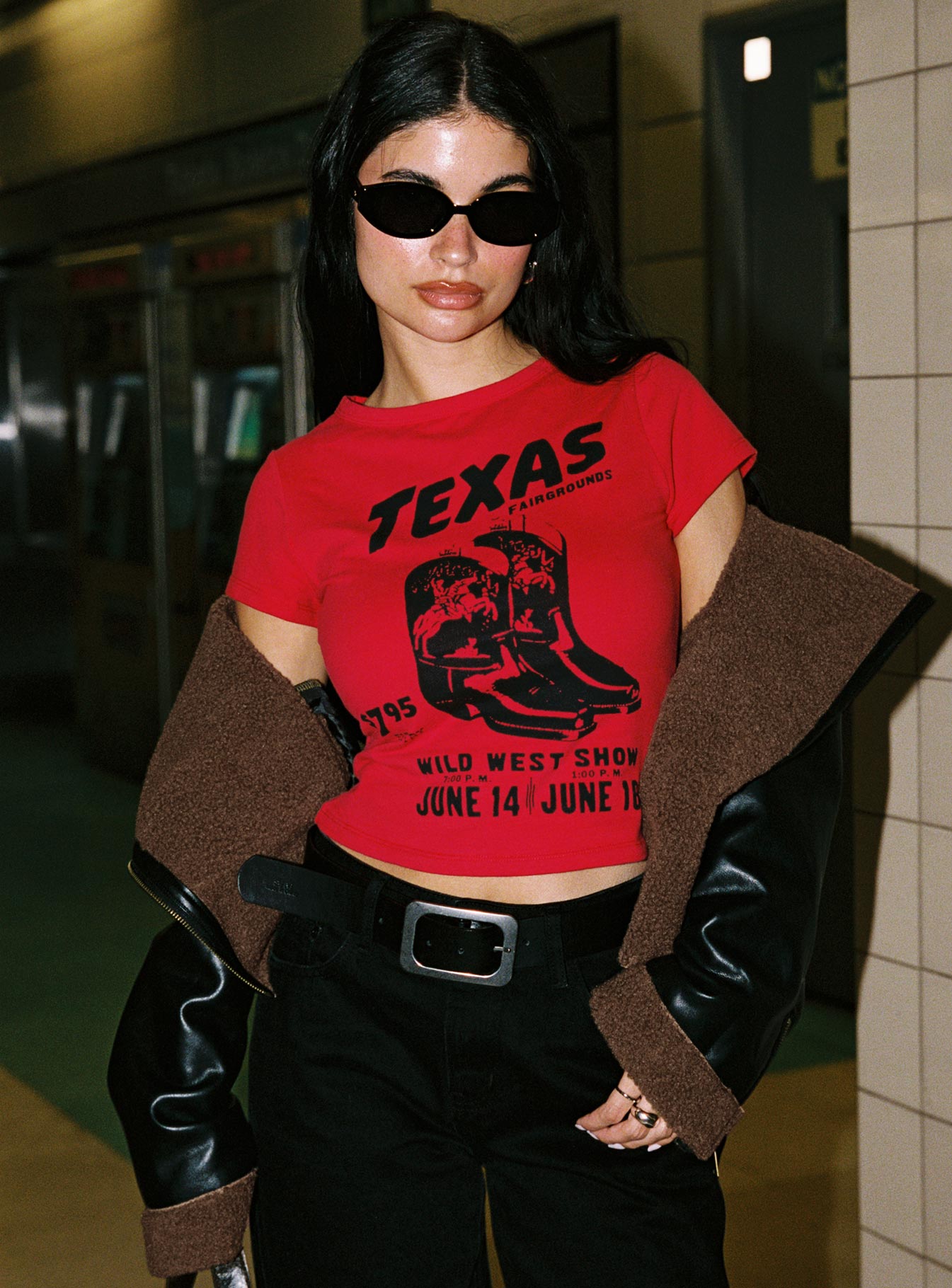 Texas Baby Tee Red - Image 10