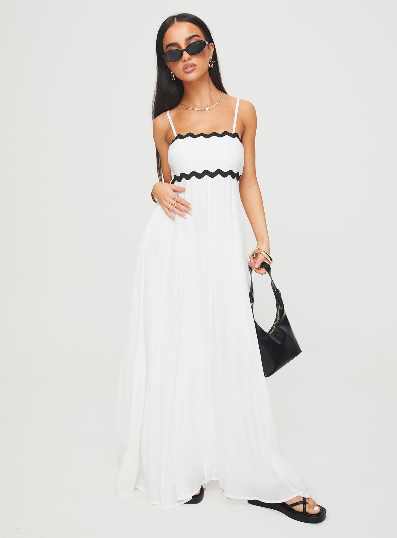 Croxetti Maxi Dress White - Image 2