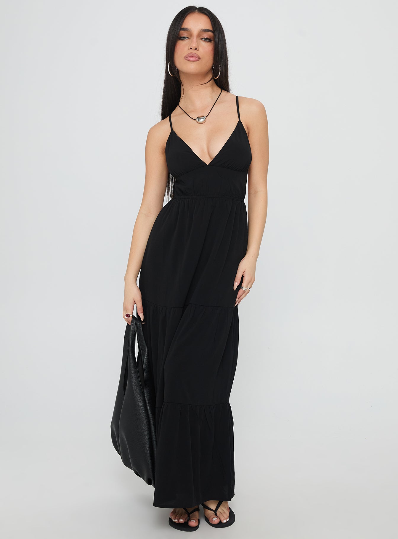 Mckew Maxi Dress Black - Image 2
