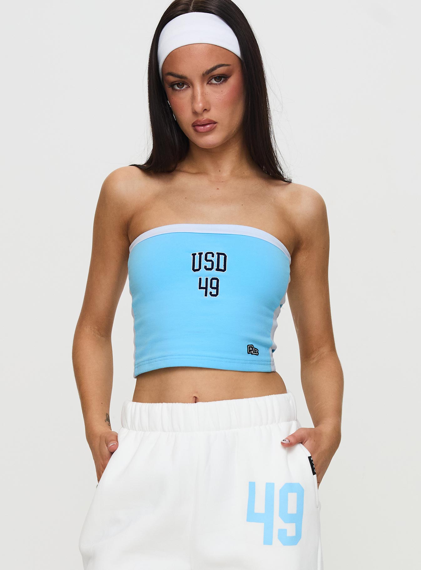 Usd All Star Tube Top Blue - Image 2