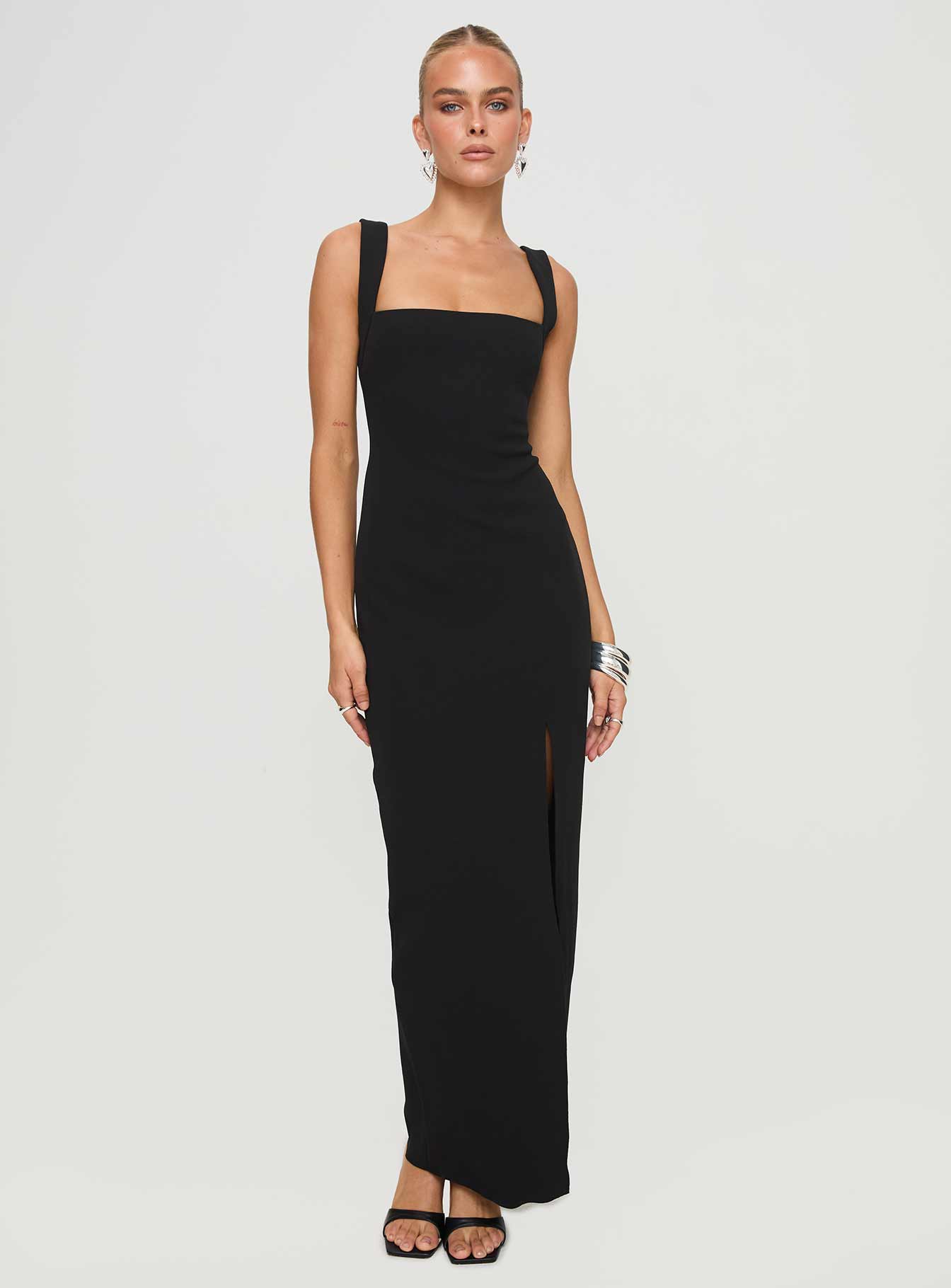 Bombshell Maxi Dress Black - Image 2