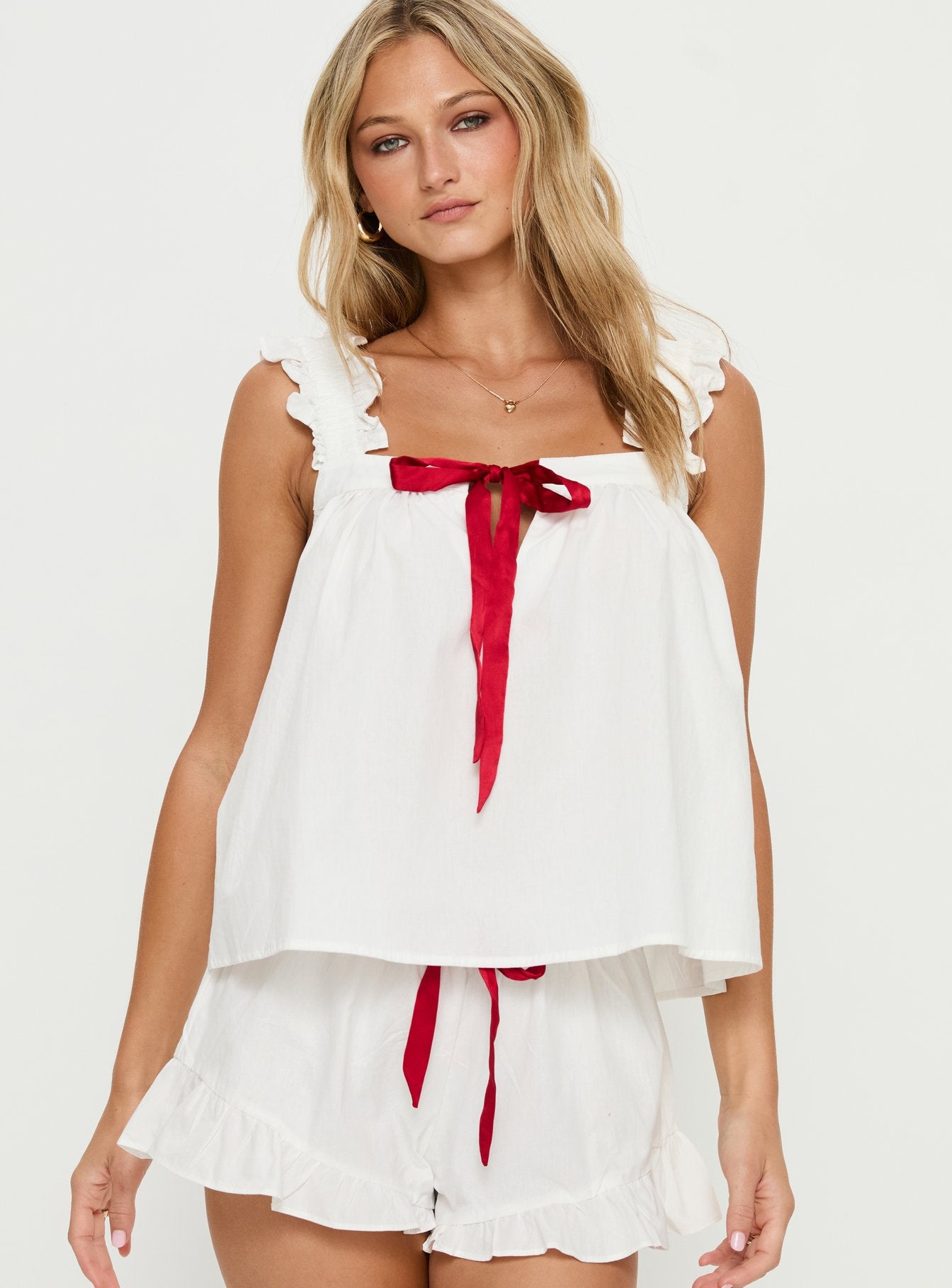 Sweetest Dreams Sleep Frill Top Cream - Image 2