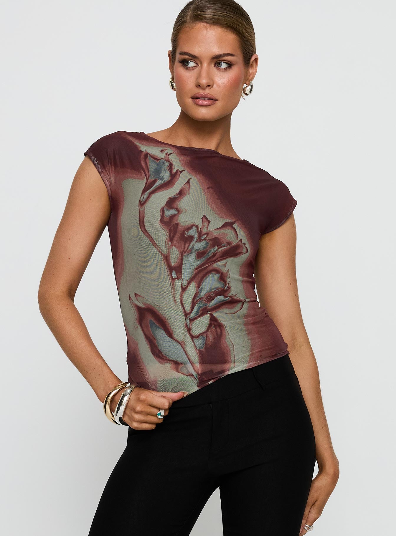 Nova Top Brown - Image 2