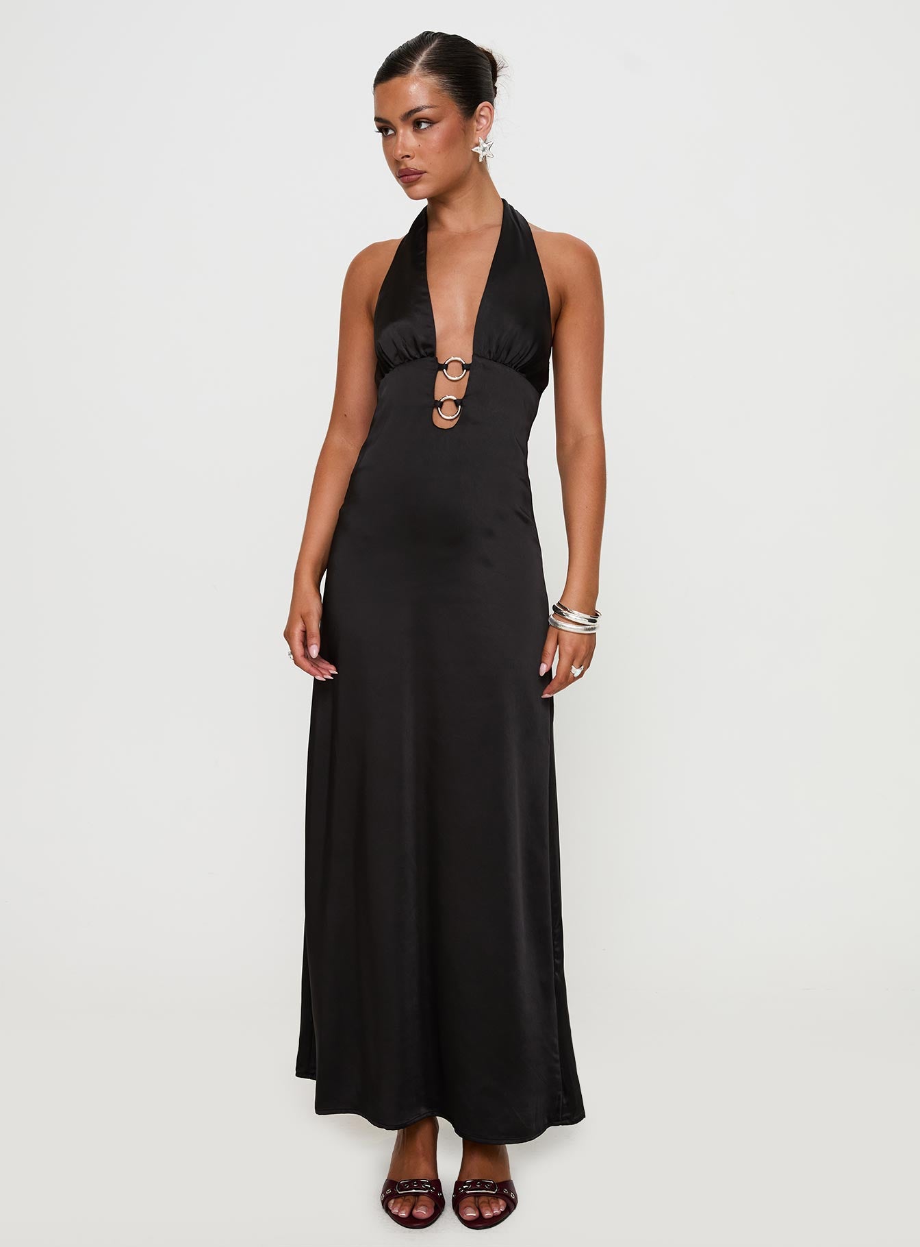 Fortress Maxi Dress Black - Image 2