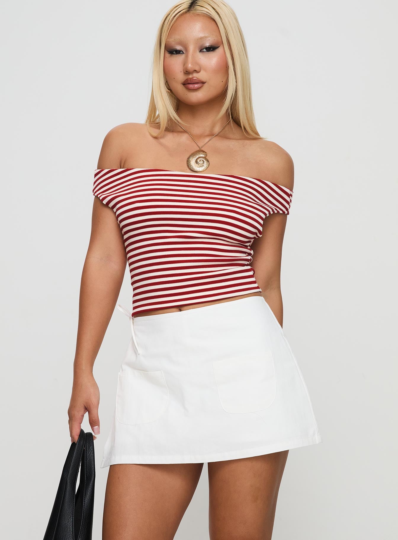 Gigi Wrap Skort White Tall - Image 2
