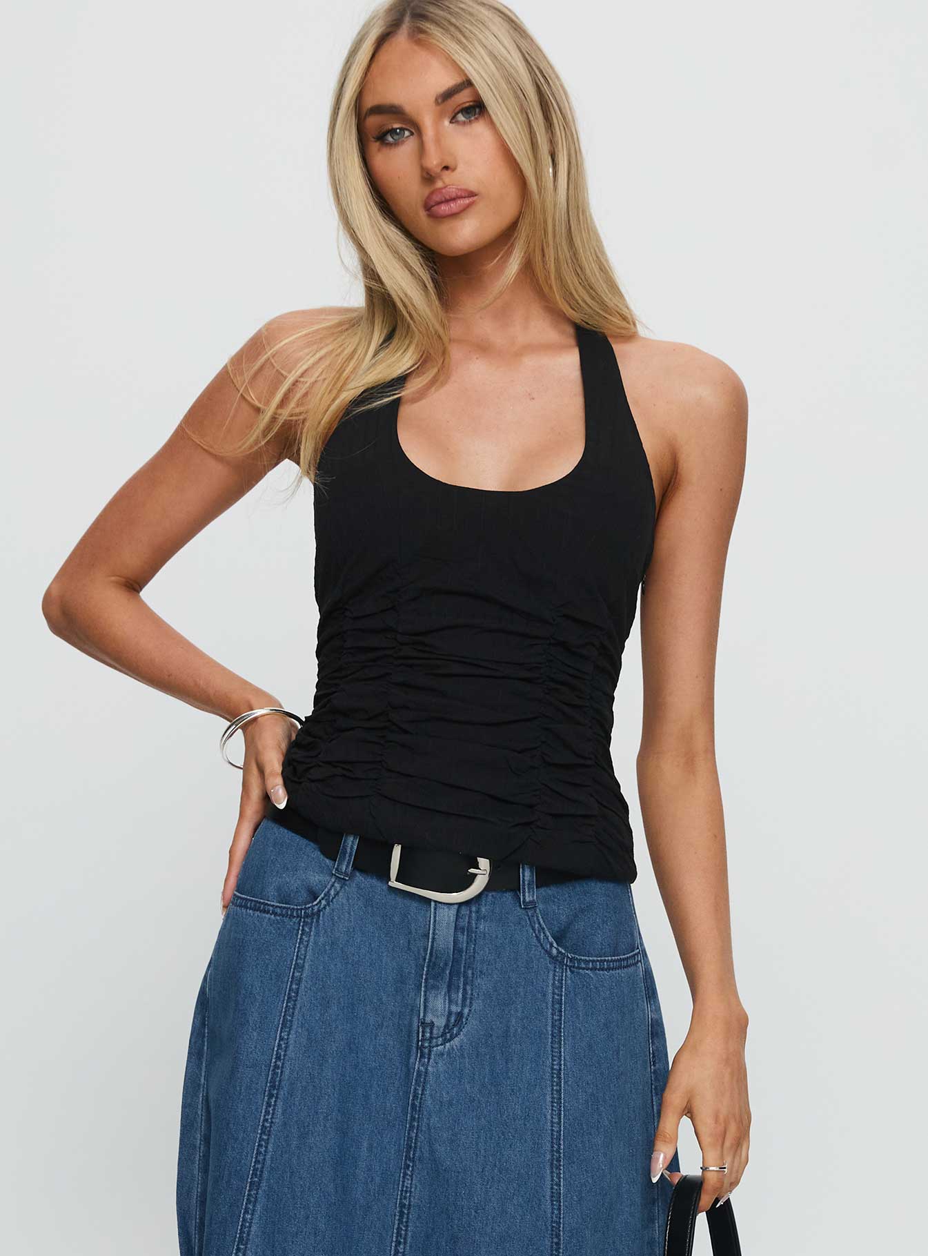 Nataliya Halter Top Black - Image 2