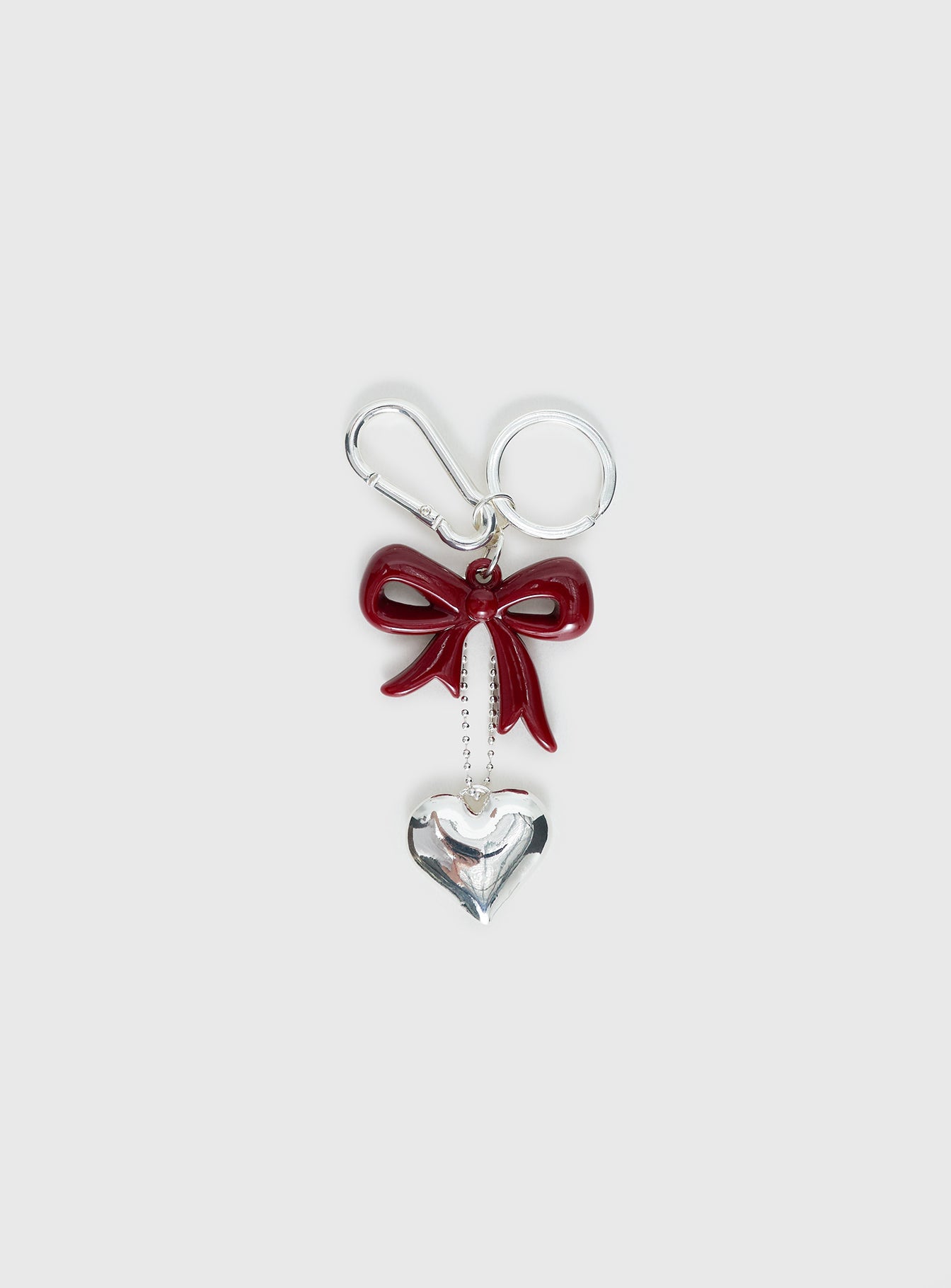 Sweet Girl Keychain Silver - Image 2