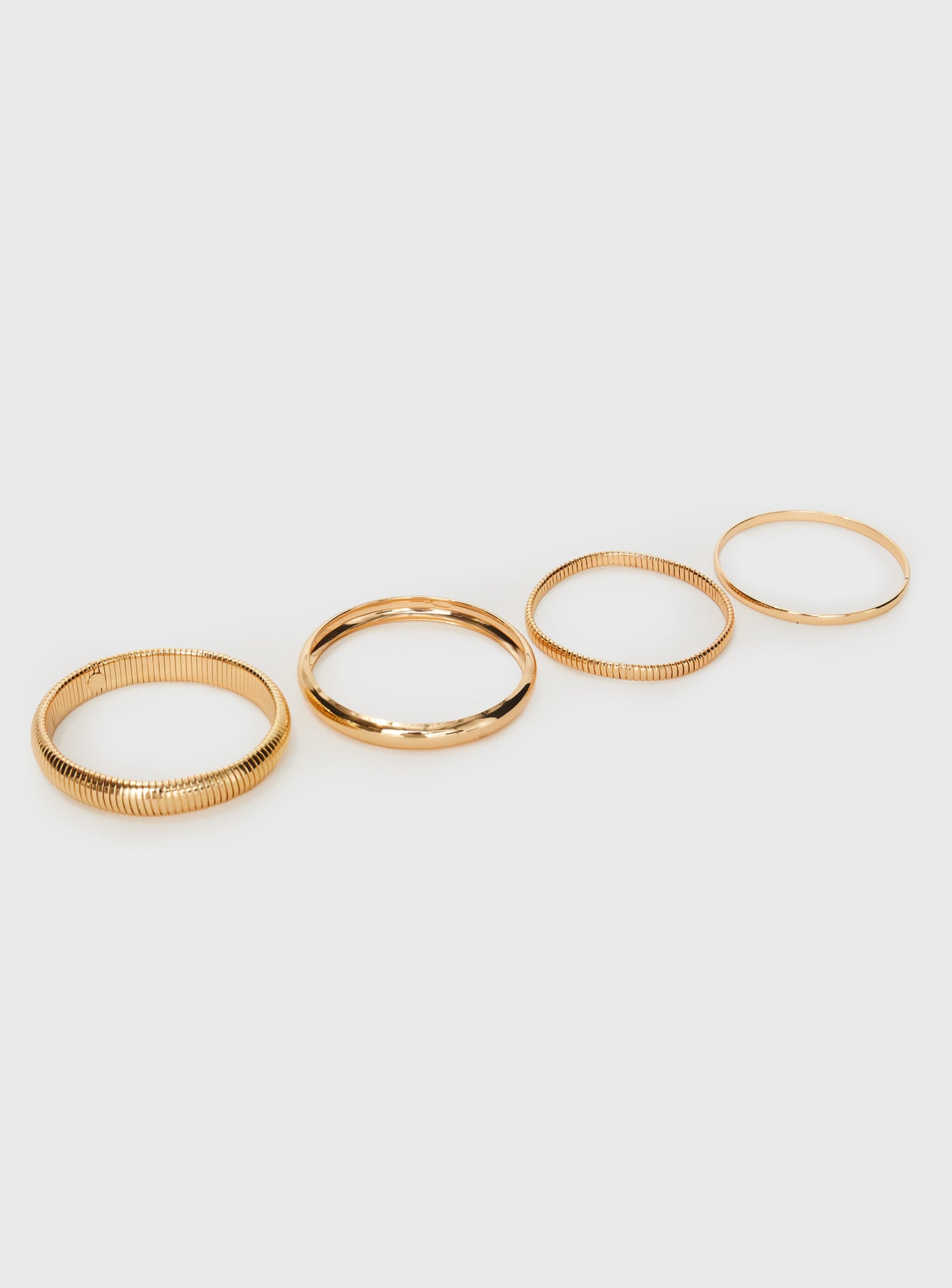 Dapperton Bangle Set Gold - Image 2