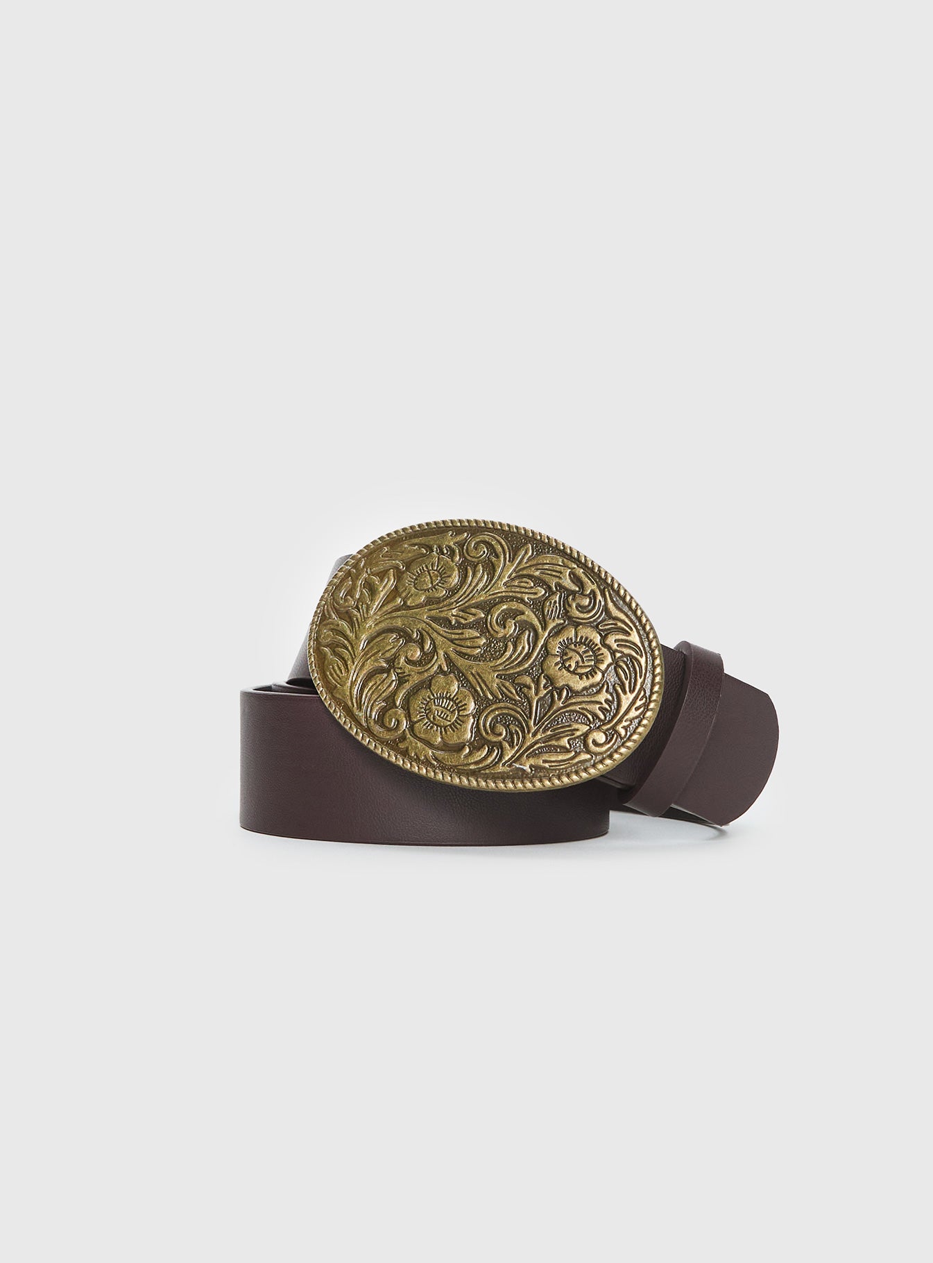 Independence Western Belt Brown Gold - Image 2