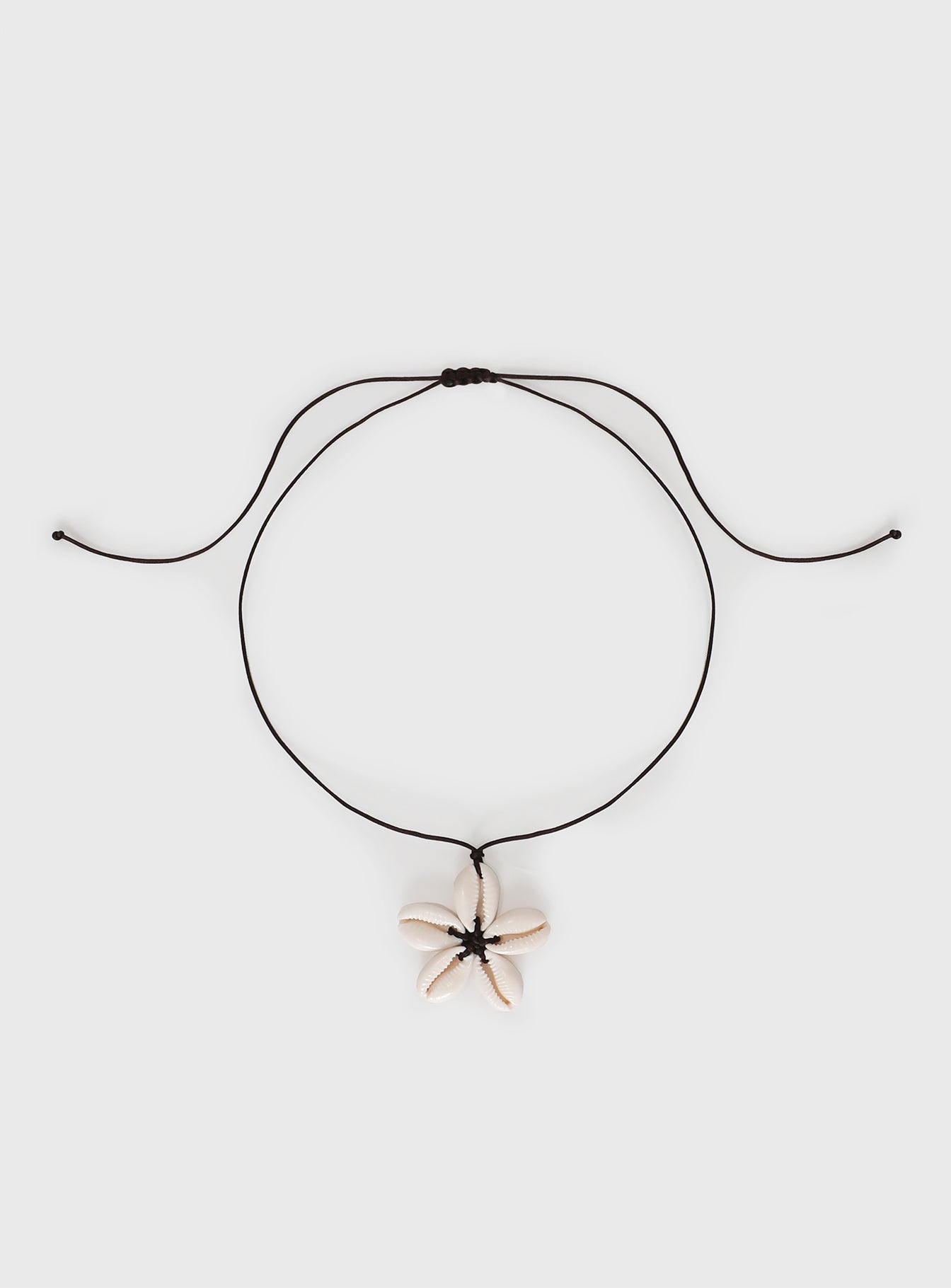 Teardrops Shell Necklace Multi - Image 2