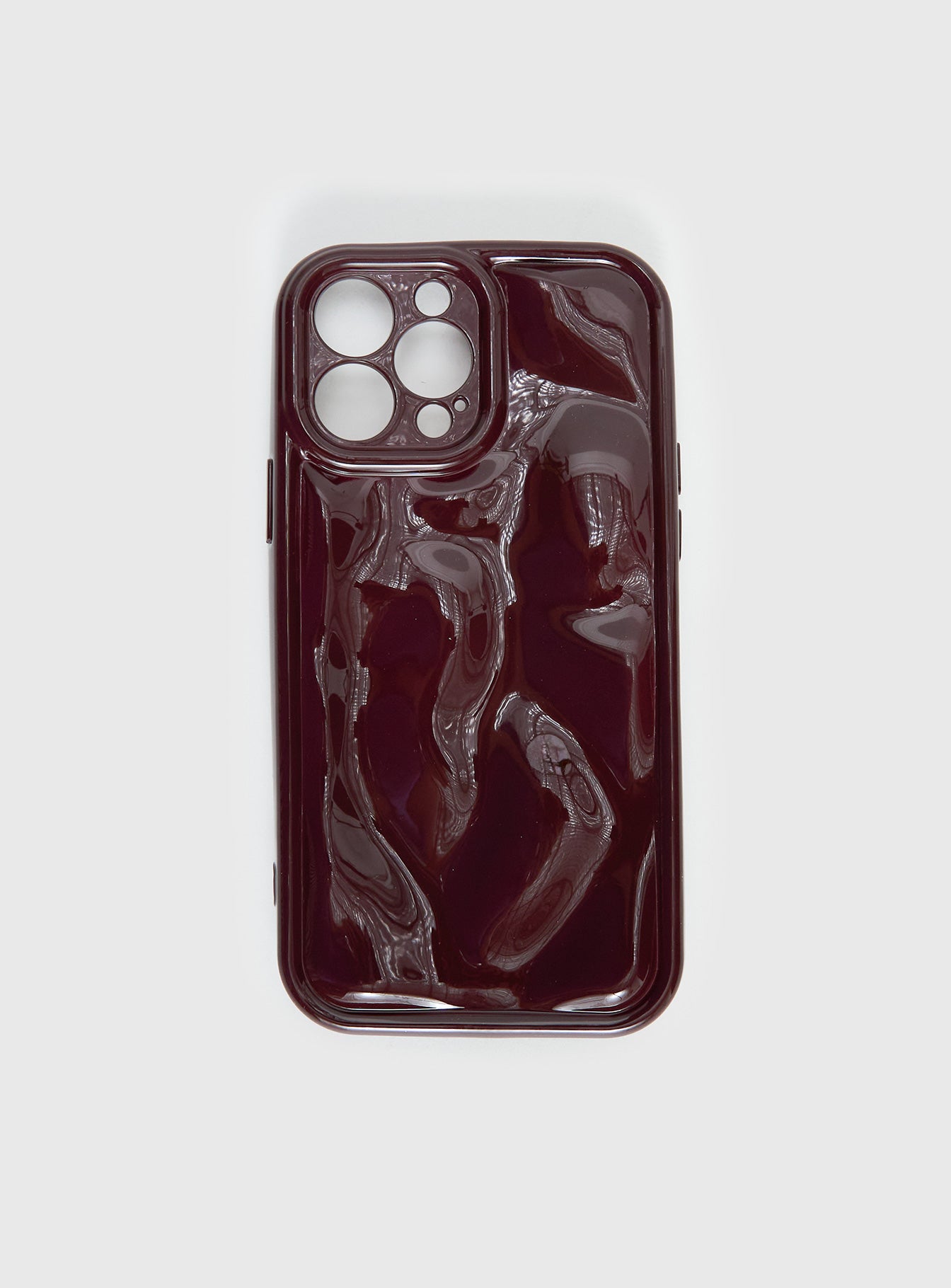 Clued In Iphone Case Burgundy