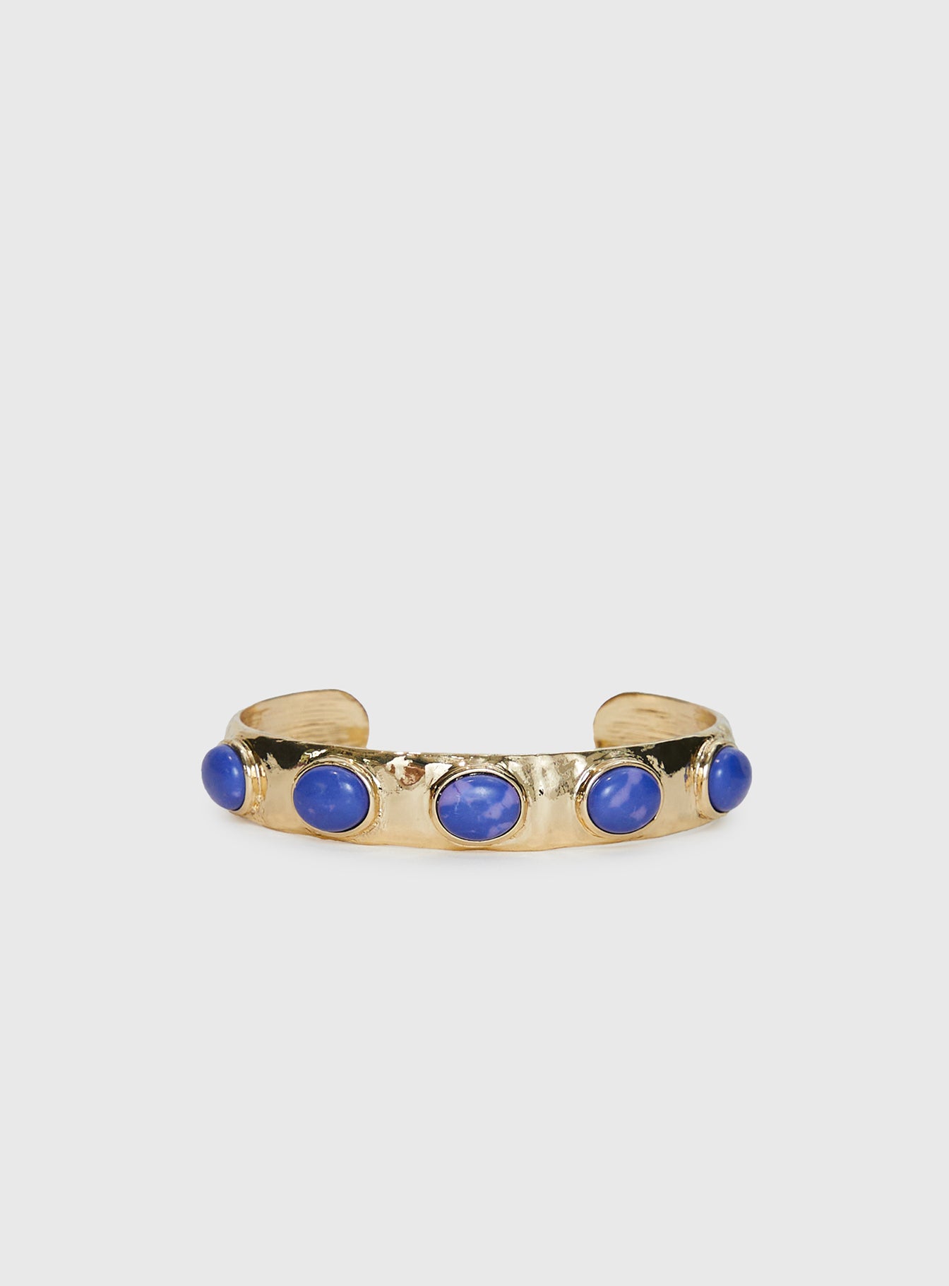 Carefree Days Bracelet Gold Blue - Image 2
