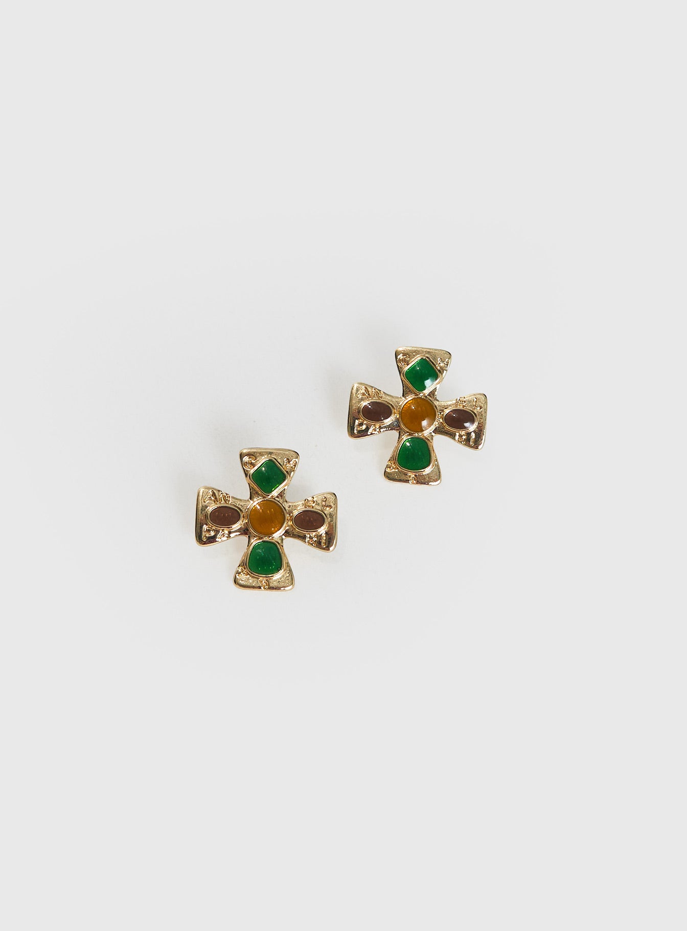 Covie Earrings Gold - Image 2