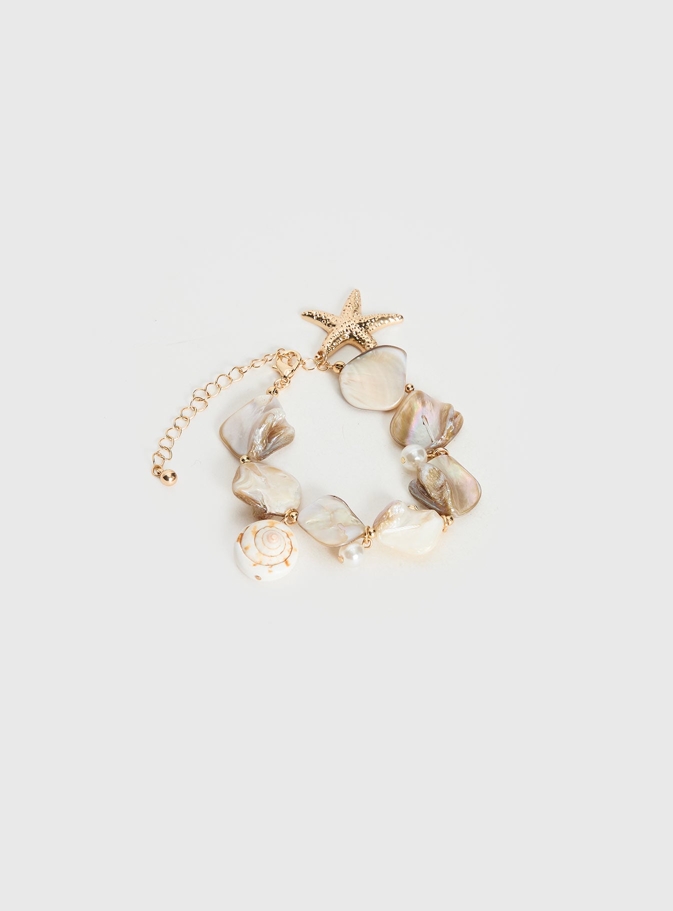 Amplitude Shell-look Bracelet Gold - Image 2