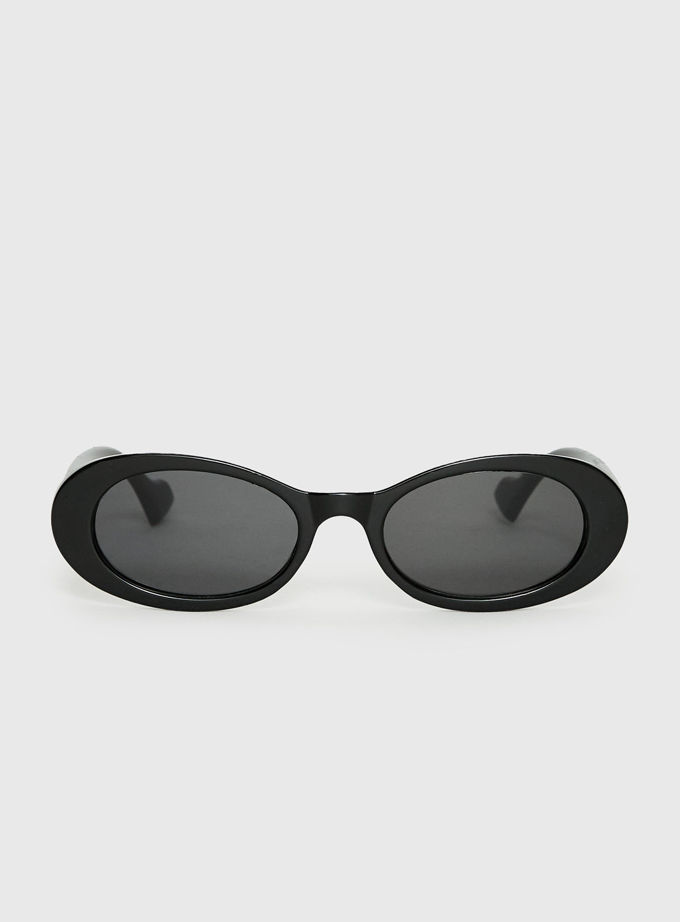 Runaway Baby Oval Sunglasses Black - Image 2