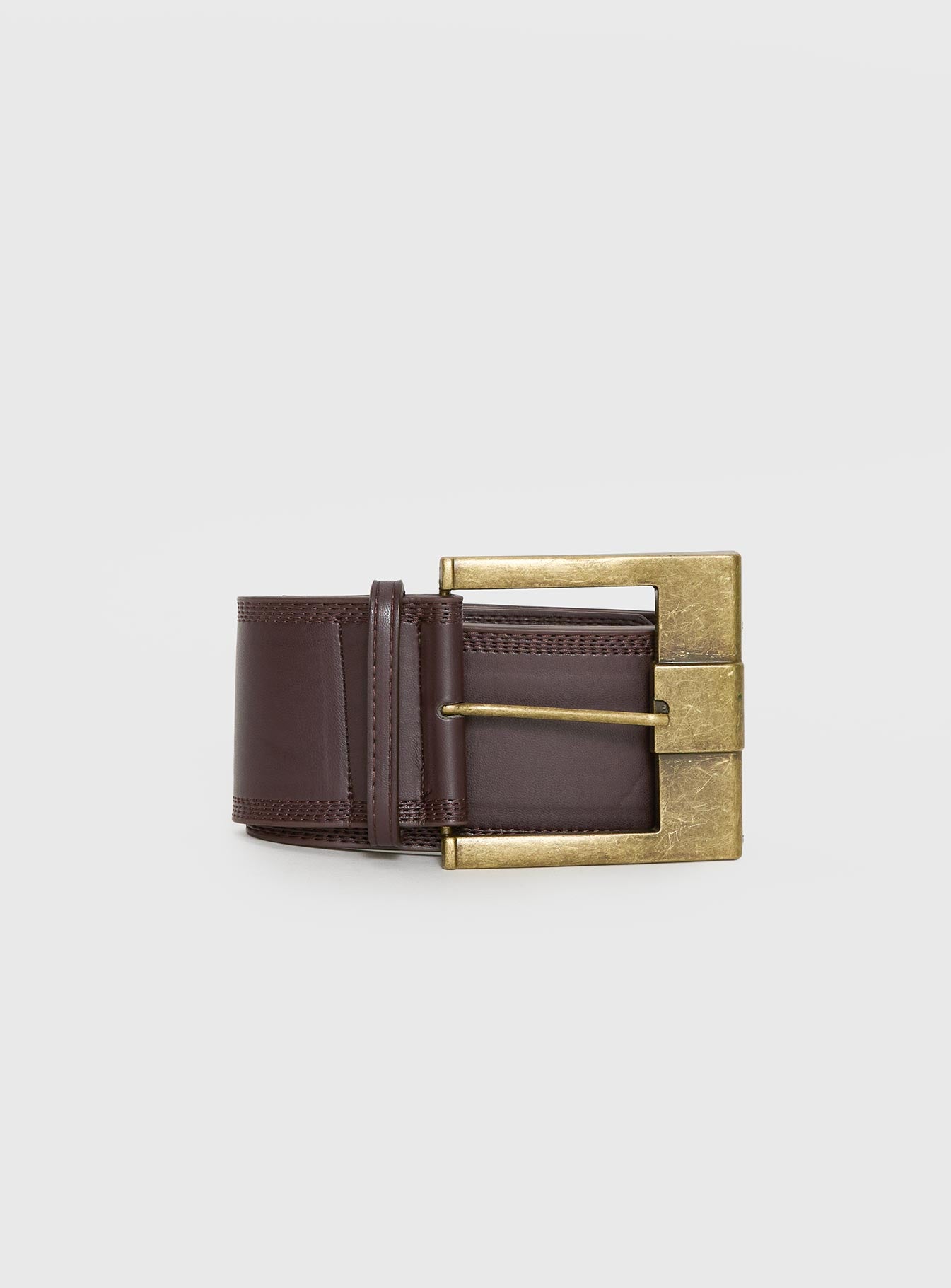 Distinction Belt Brown Gold - Image 2