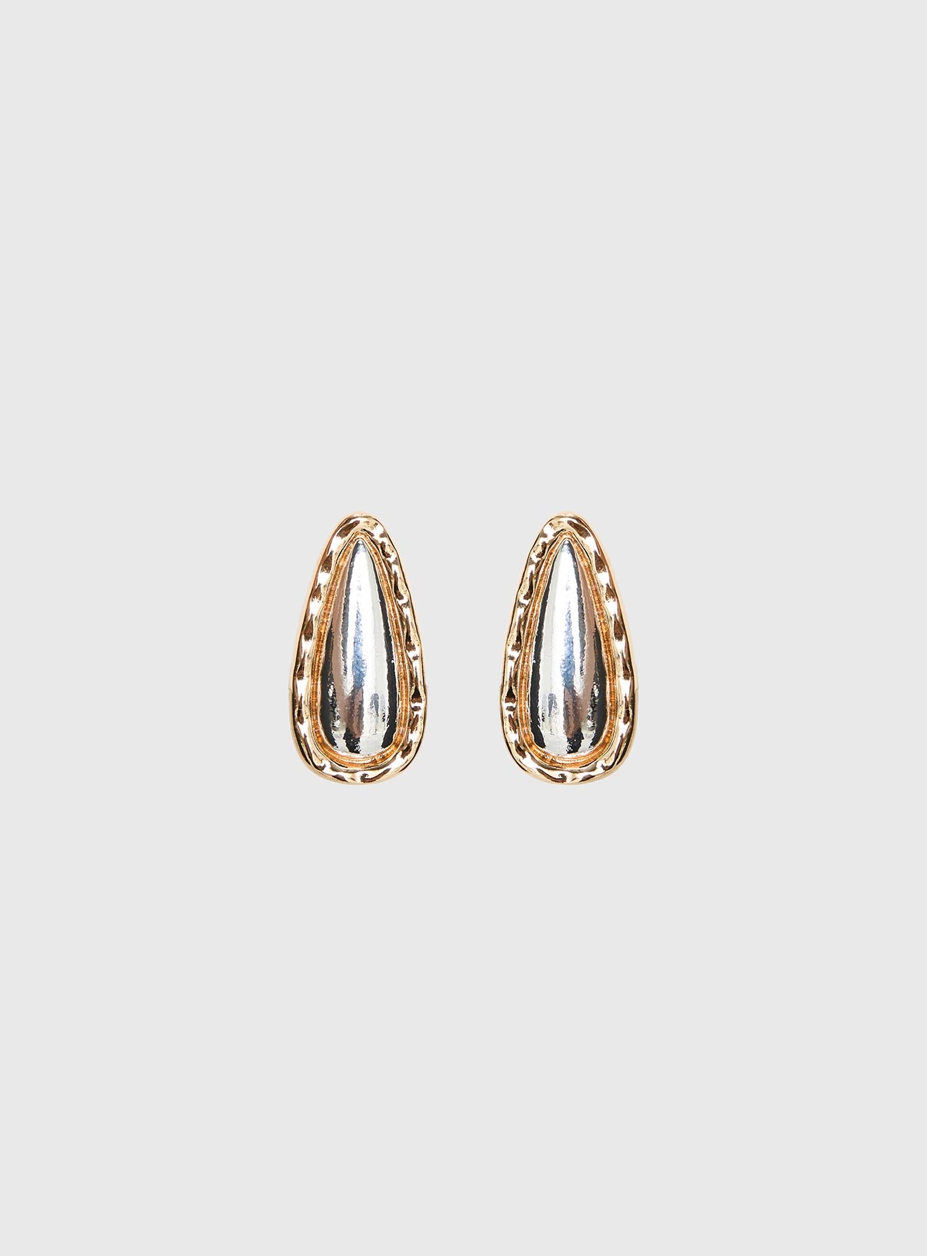 Natilee Teardrop Stud Earrings Multi - Image 2