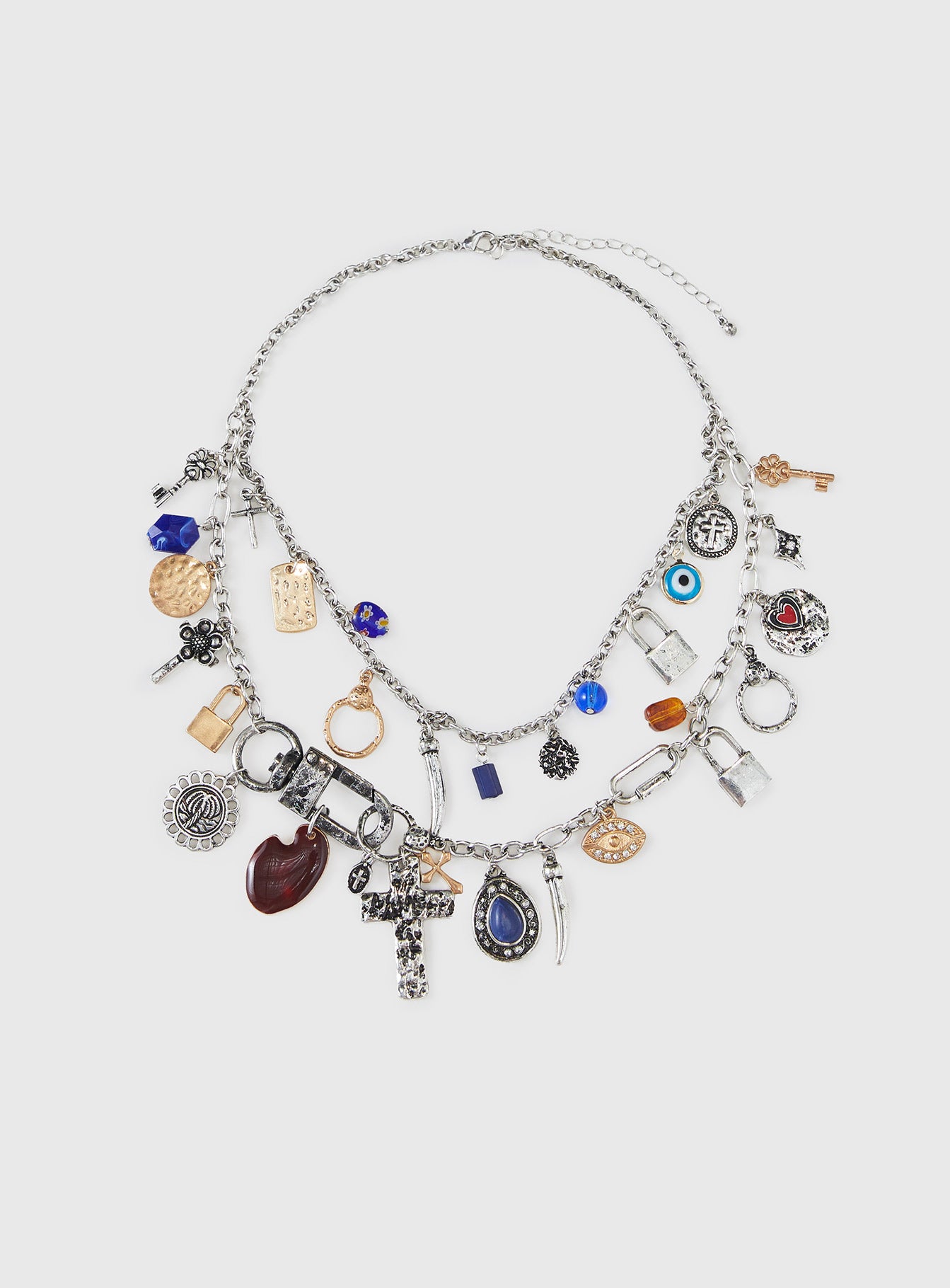 Unplugged Charm Necklace Multi - Image 2