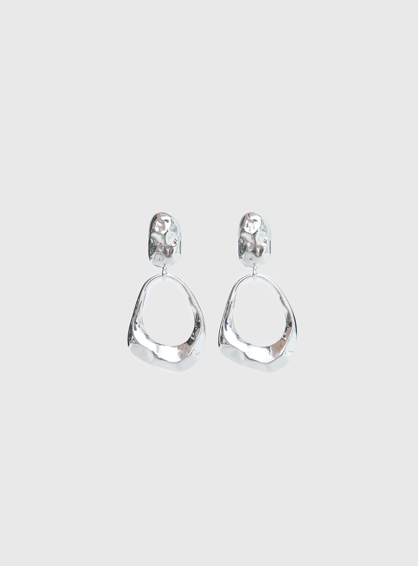 Whirl Earrings Silver - Image 2