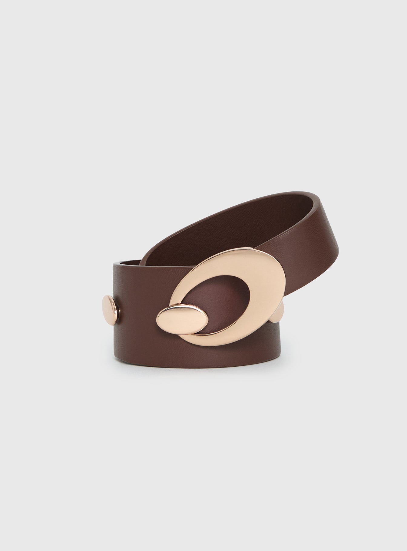 Jaide Low Waist Belt Brown Gold - Image 2