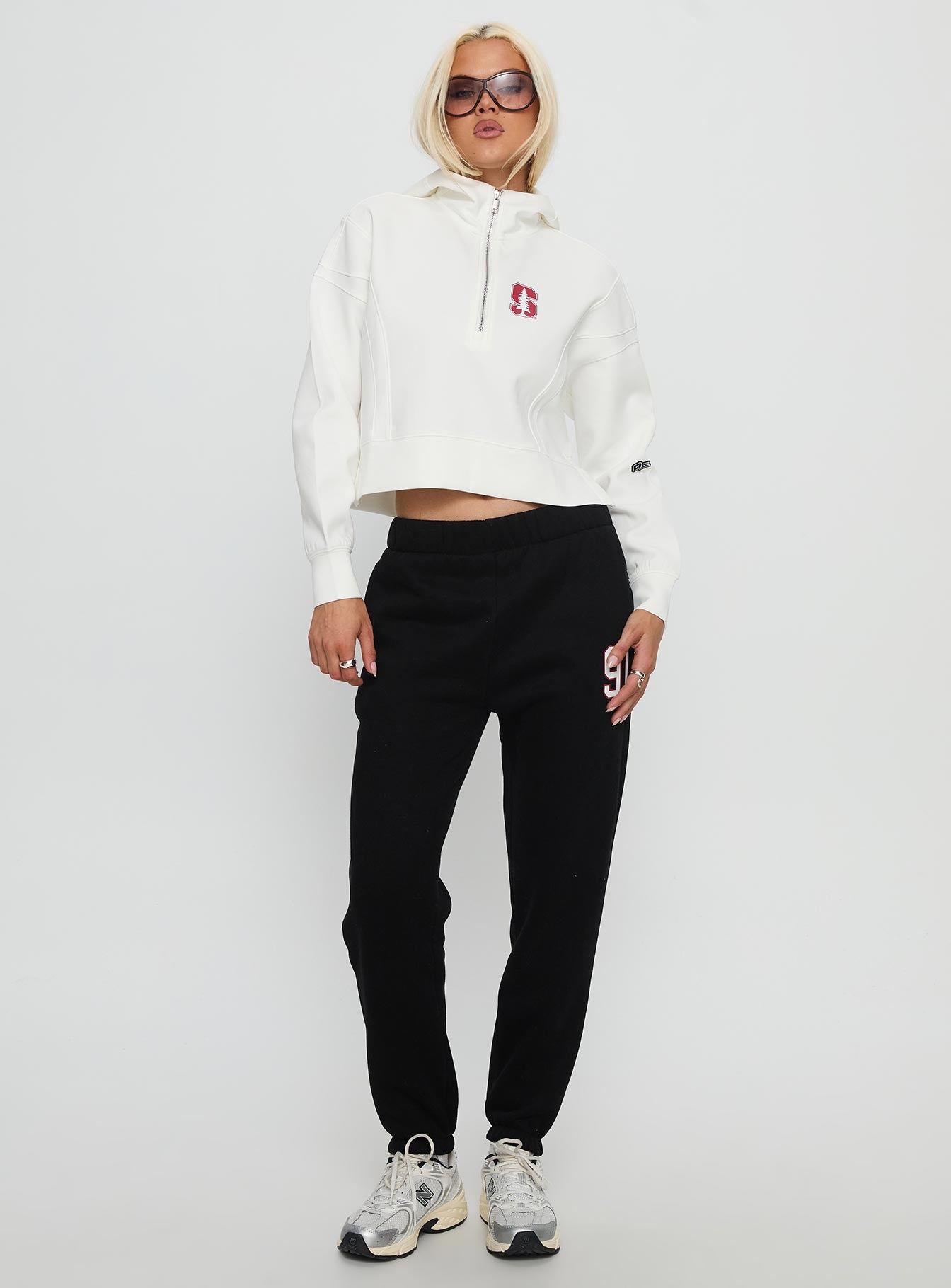 Stanford Basic Sweatpants Black - Image 3