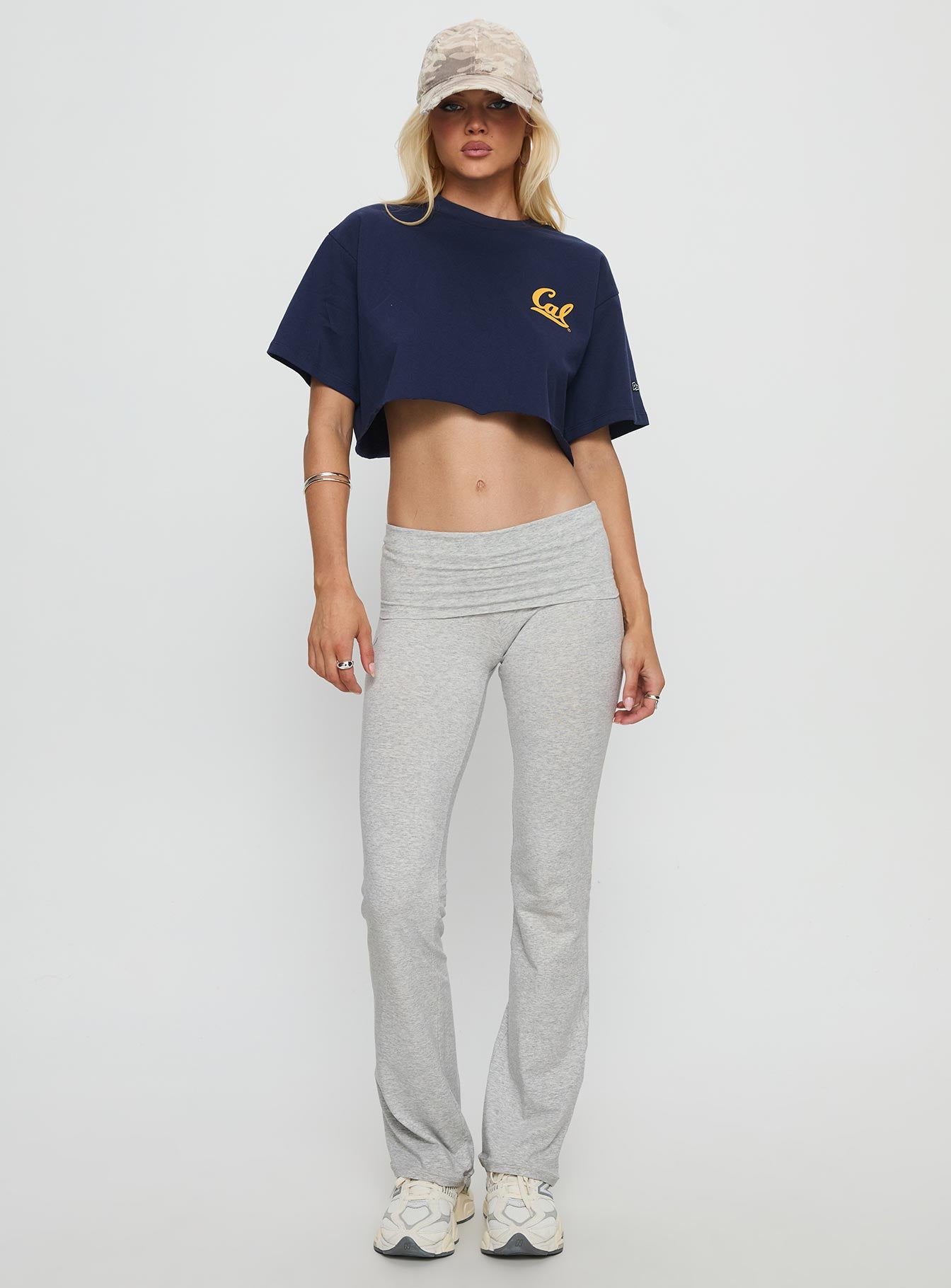 Uc Berkeley Track Tee Blue - Image 2