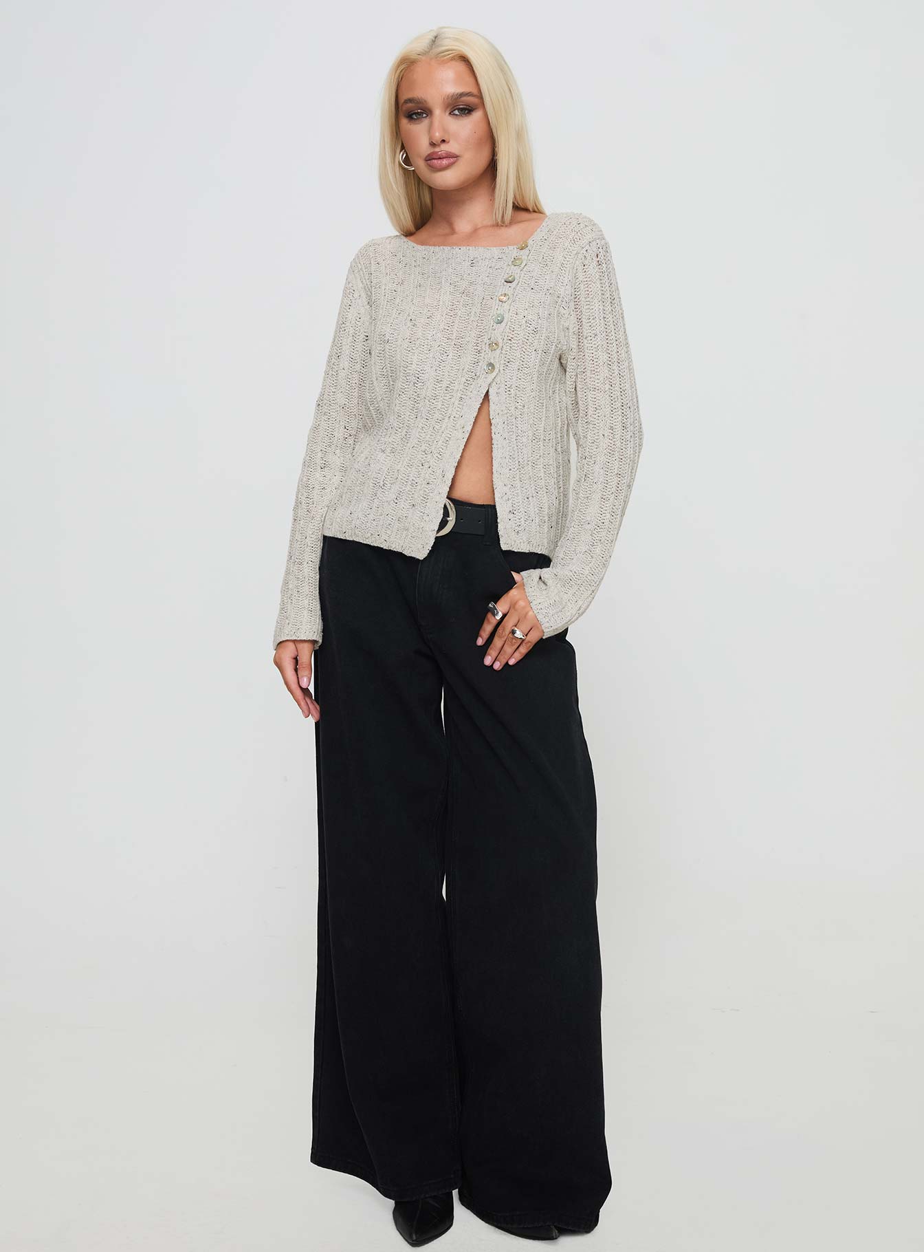 Lenker Knit Jumper Grey - Image 3