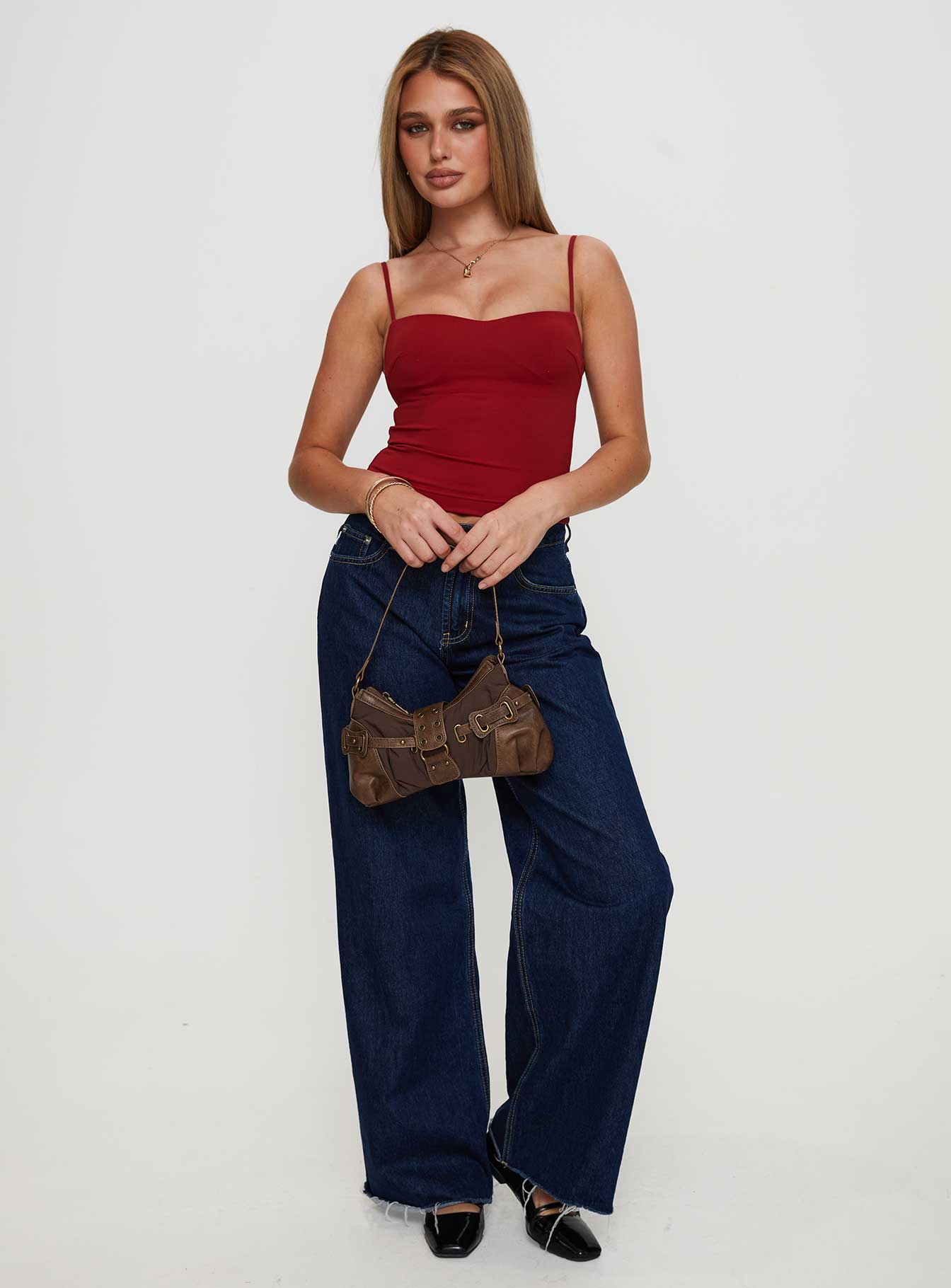 Evanda Top Burgundy - Image 2