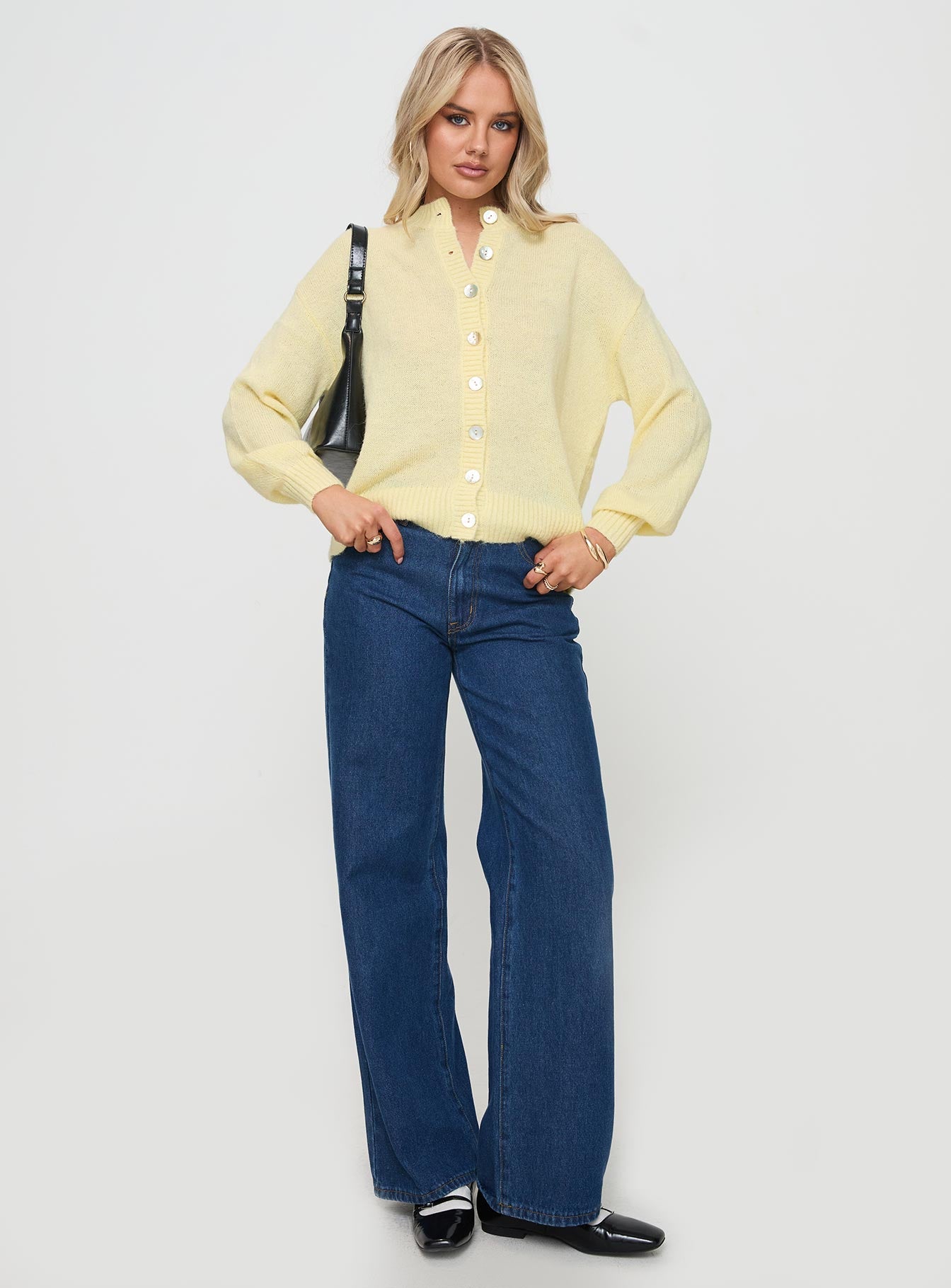 Sunbeam Cardigan Yellow - Image 3