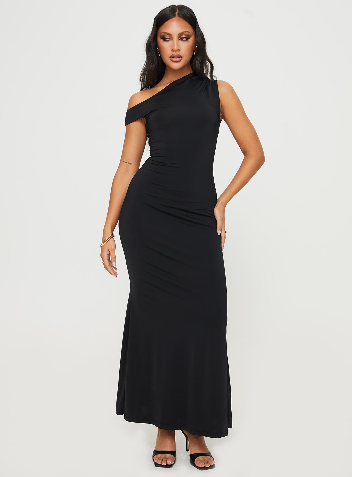 Beller Maxi Dress Black - Image 3