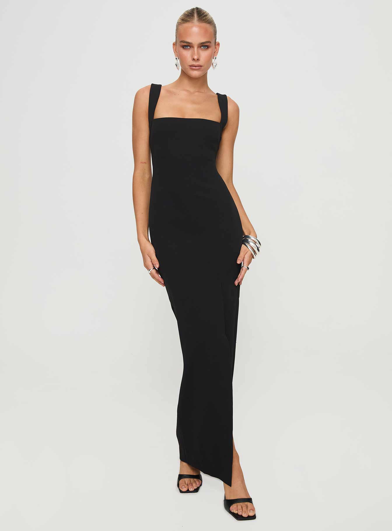 Bombshell Maxi Dress Black - Image 3
