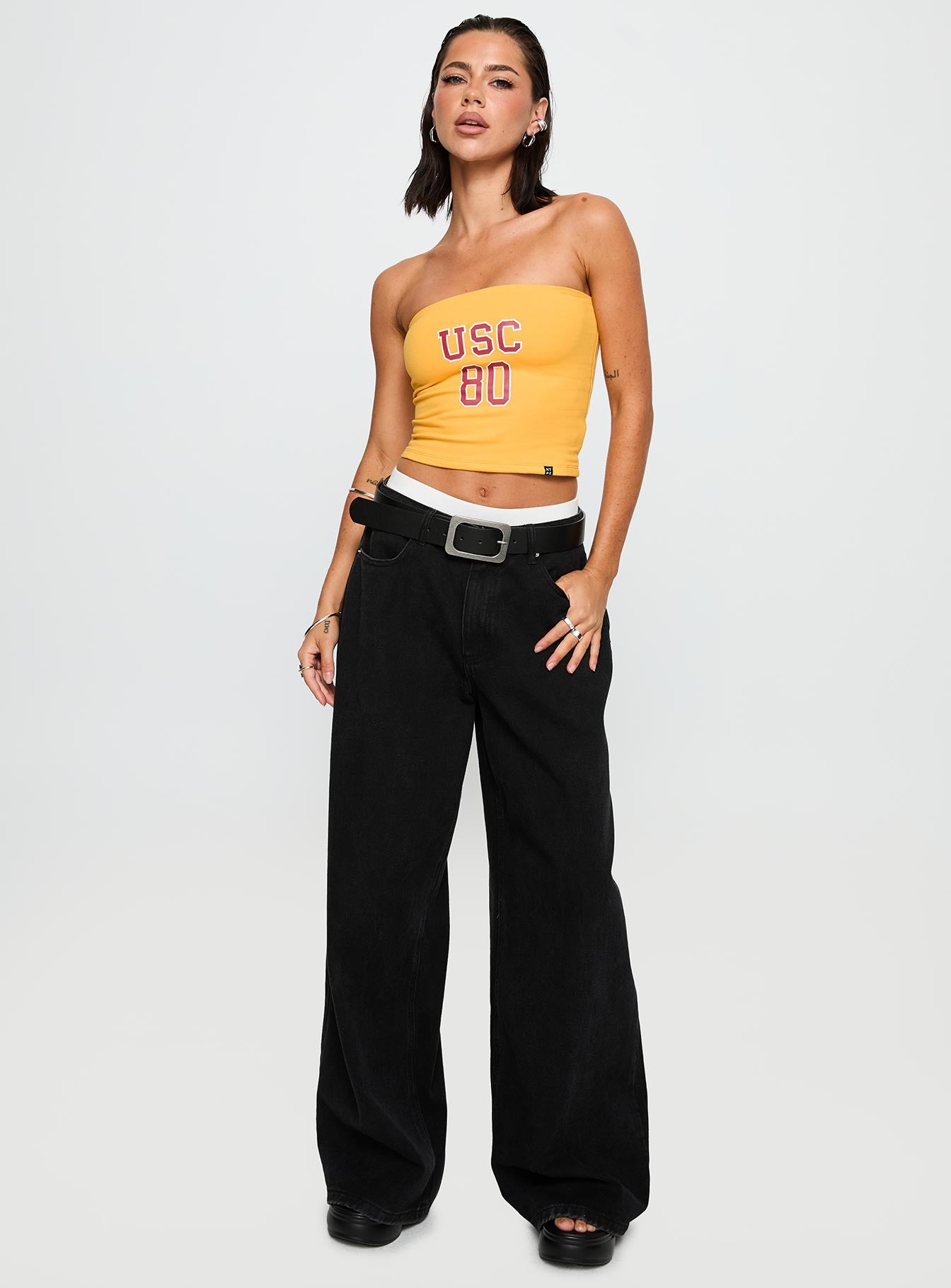 Usc Tube Top Gold - Image 3