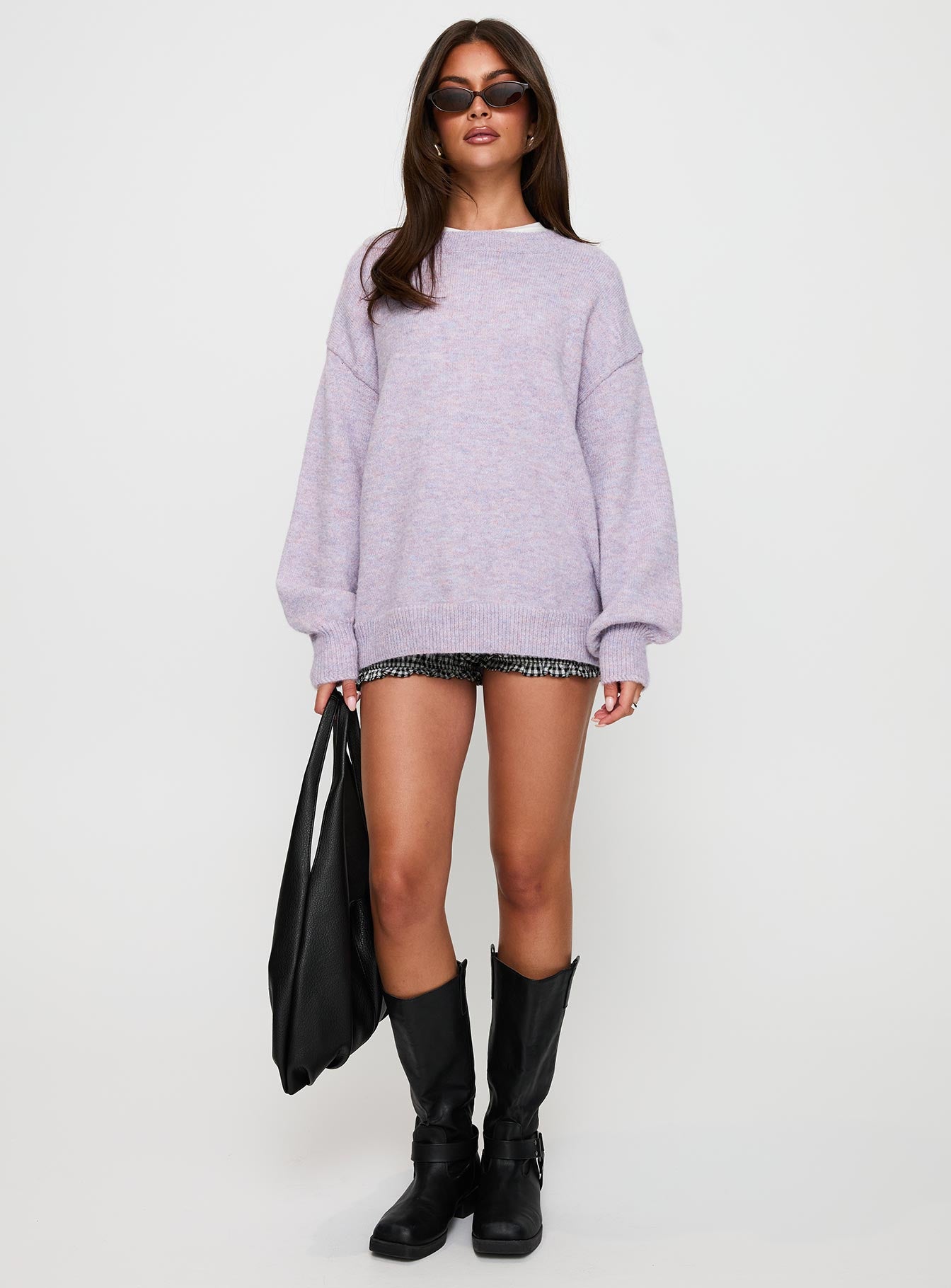 Ryanna Sweater Lilac - Image 2