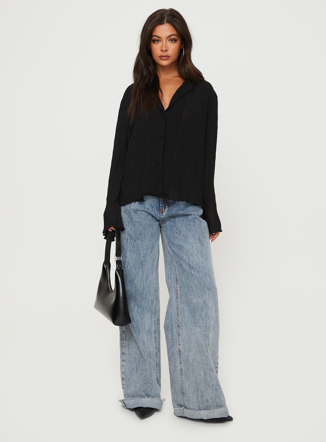 Selma Shirt Black - Image 3