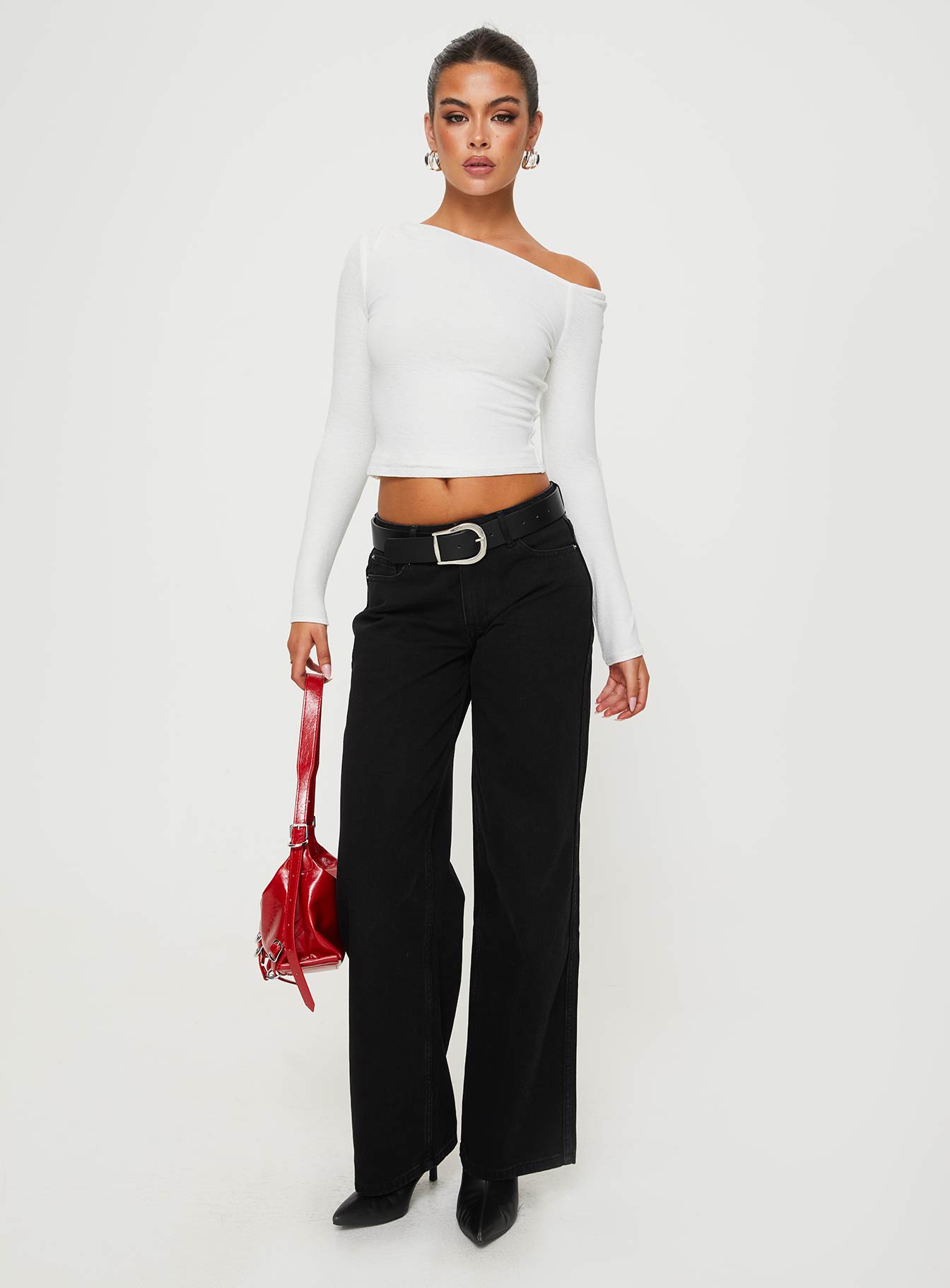 Malian Long Sleeve Top White - Image 3