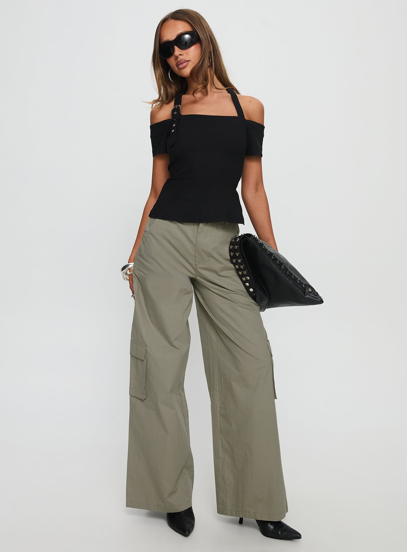Companions Cargo Slack Pant Khaki - Image 2
