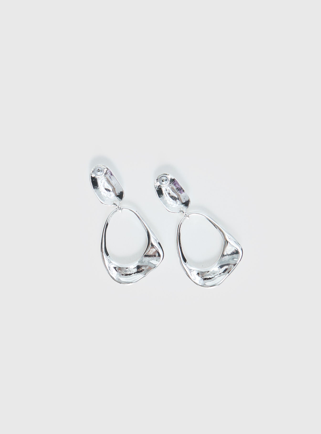Whirl Earrings Silver - Image 3