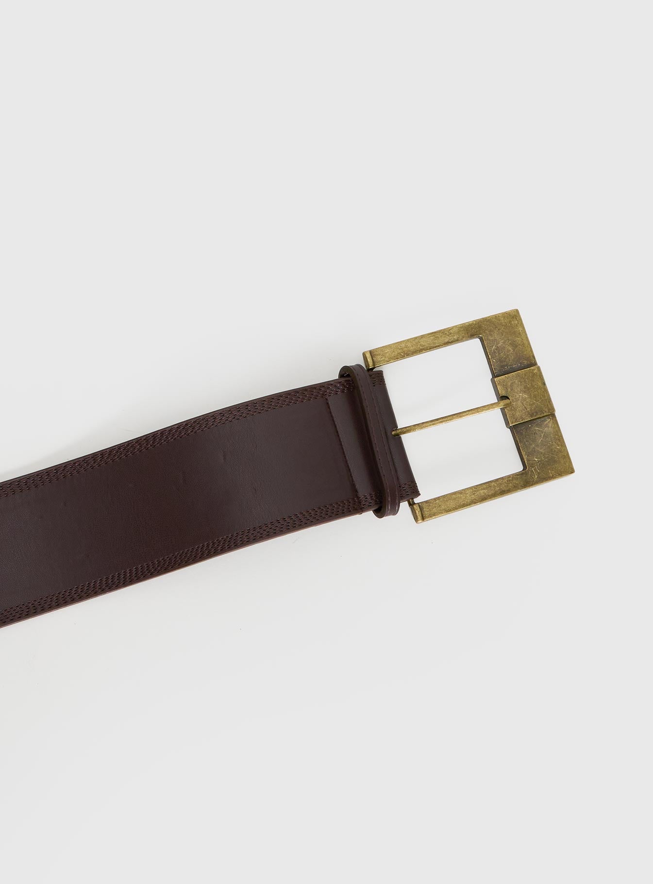 Distinction Belt Brown Gold - Image 3