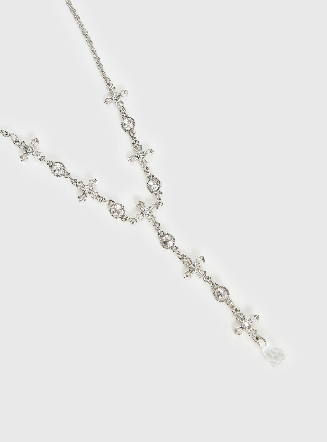 Ellasyn Y Necklace Silver - Image 3