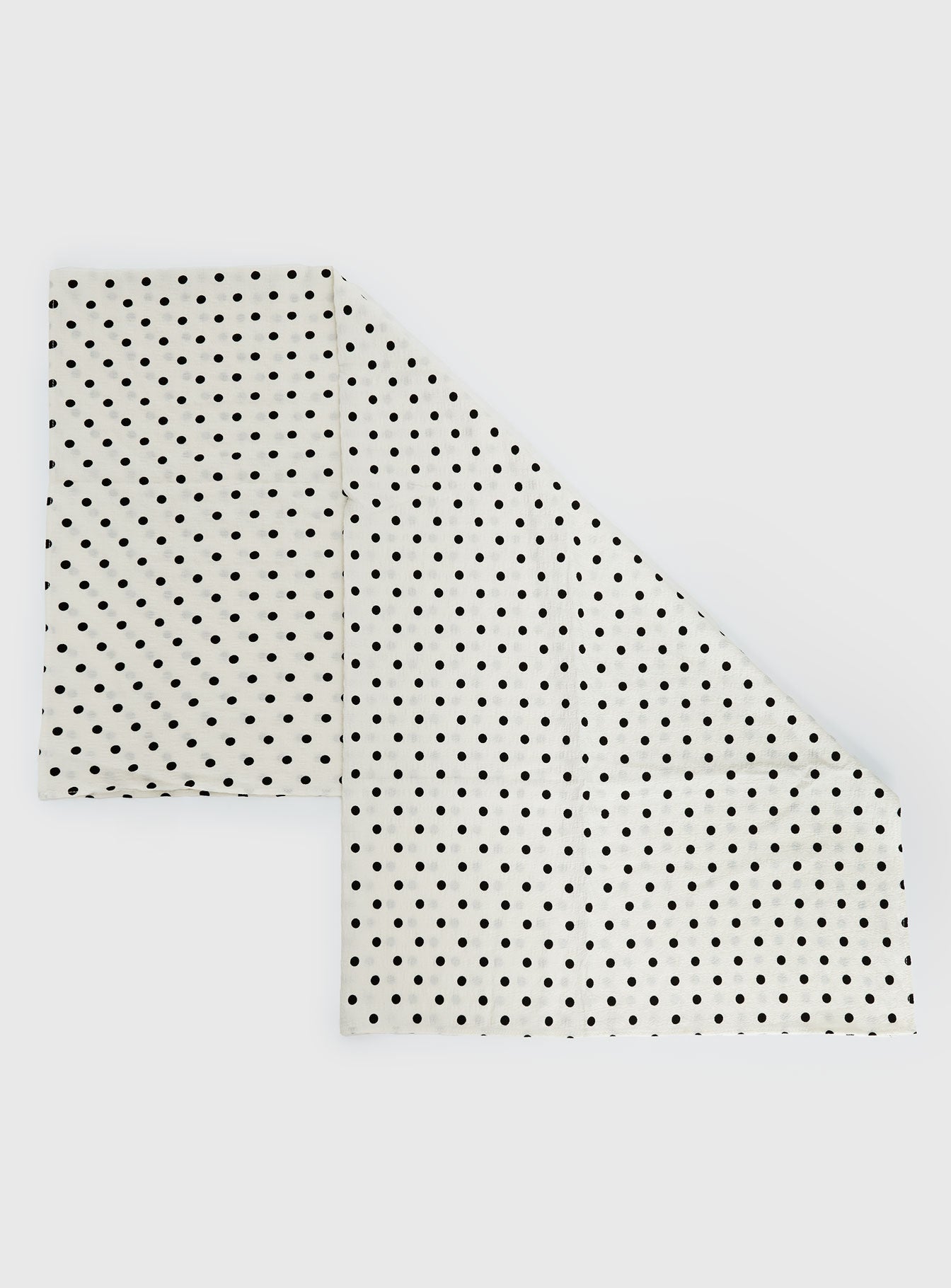Nellie Scarf Cream Polka - Image 3