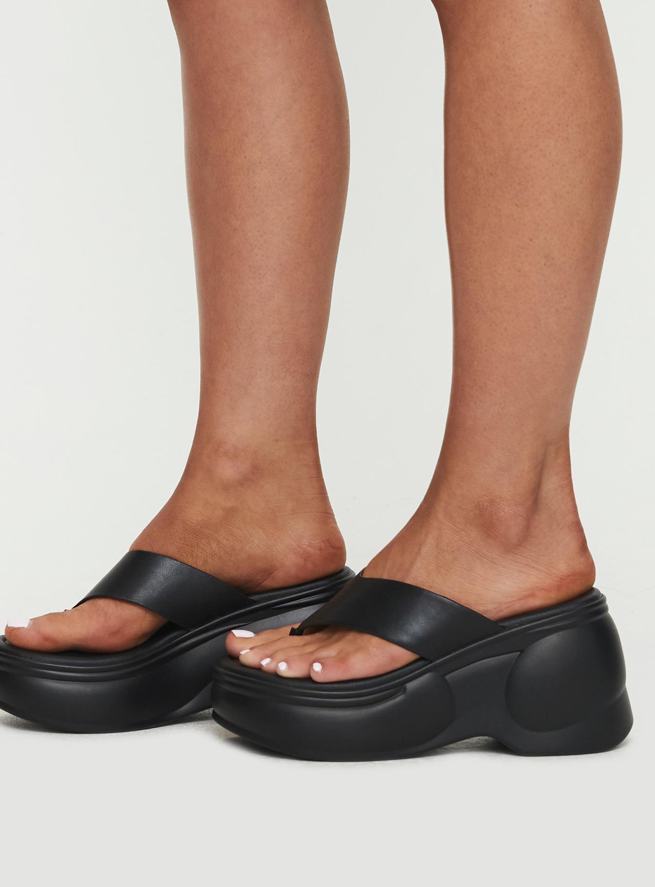 Katya Platform Heels Black - Image 3