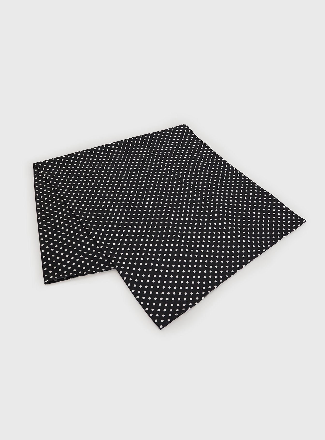 Nellie Scarf Black Polka Dot - Image 3