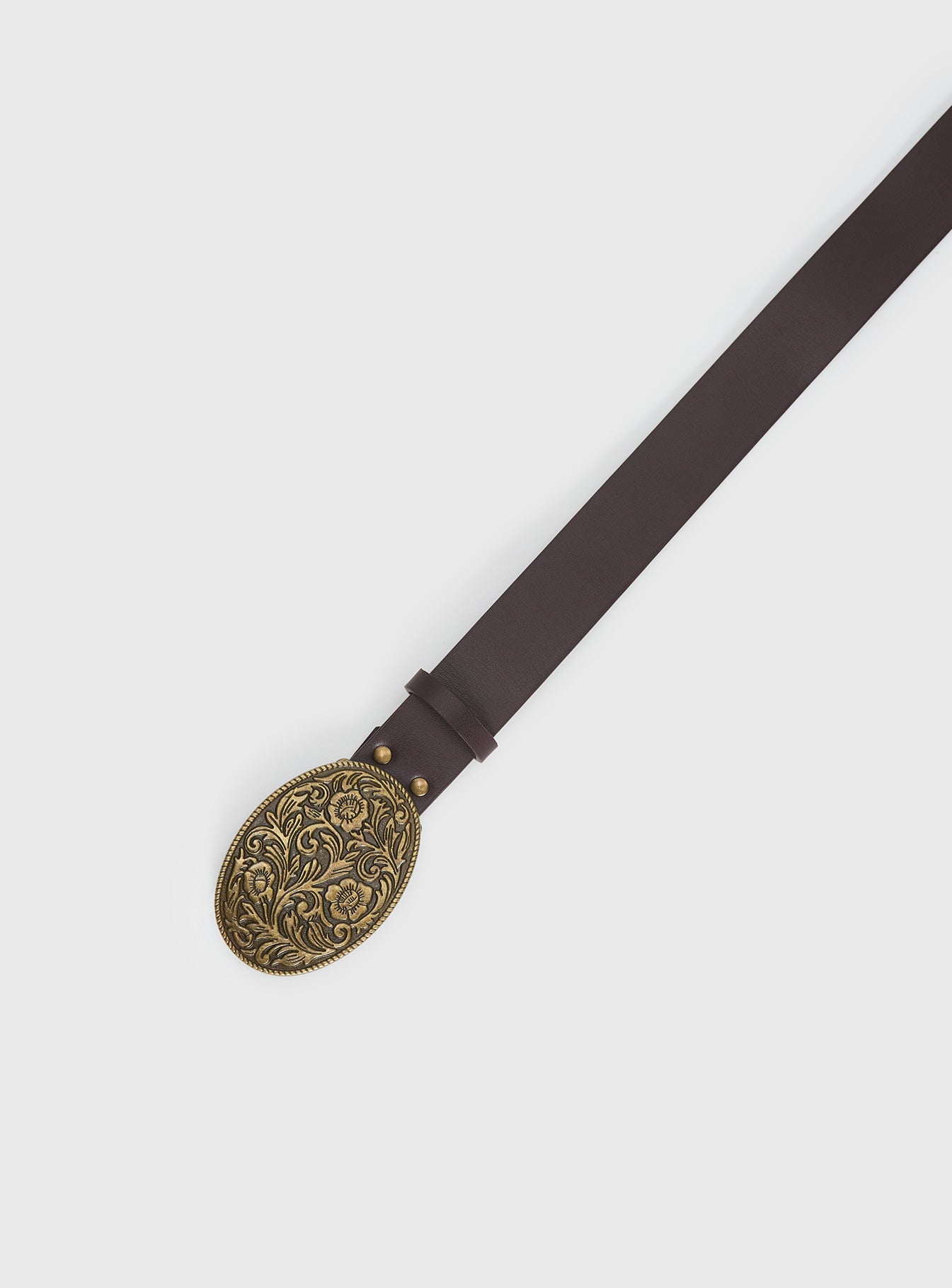 Independence Western Belt Brown Gold - Image 3