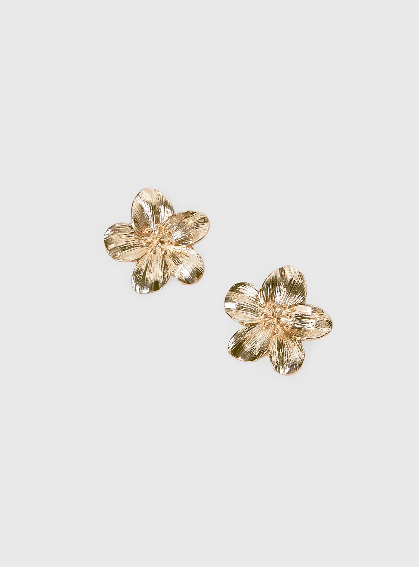 Posie Earrings Gold - Image 3