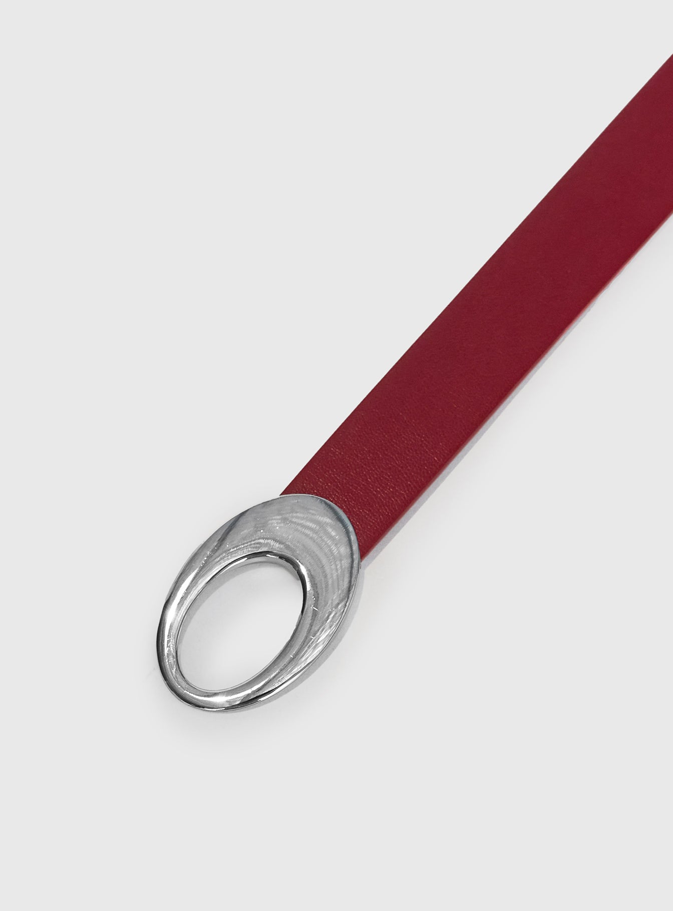 Jaide Low Waist Belt Red Silver - Image 3