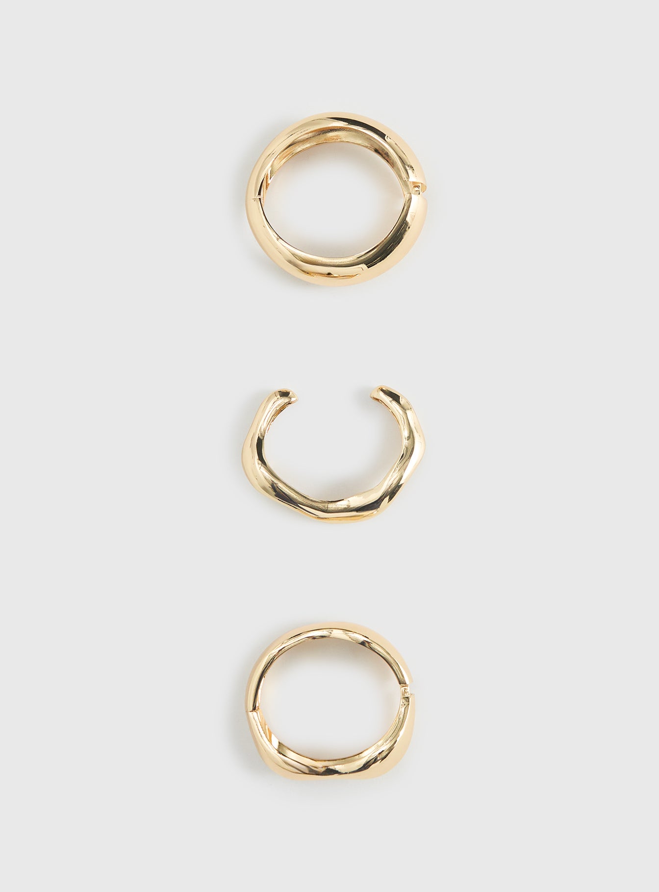 Hot Gossip Cuff Set Gold - Image 3