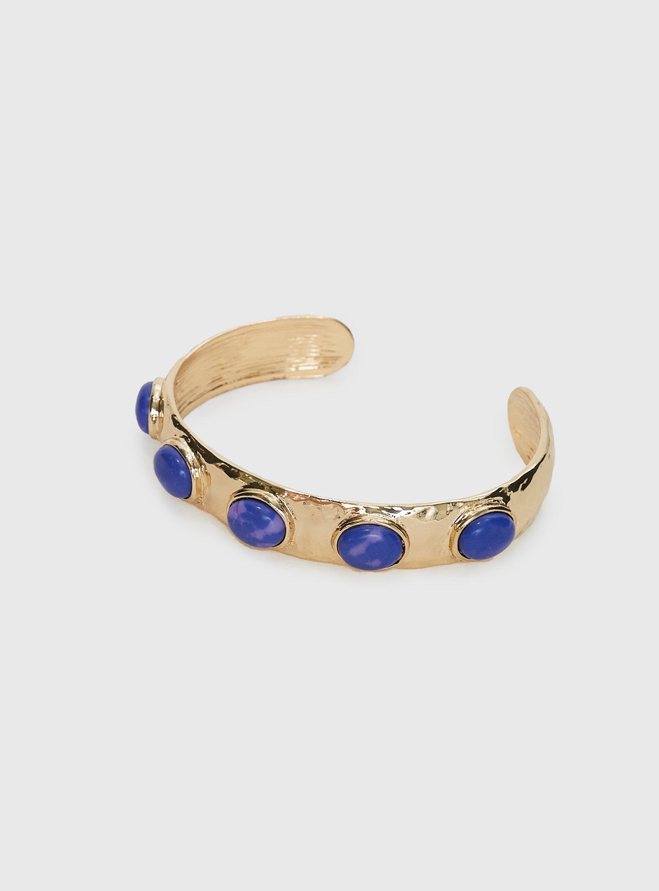 Carefree Days Bracelet Gold Blue - Image 3